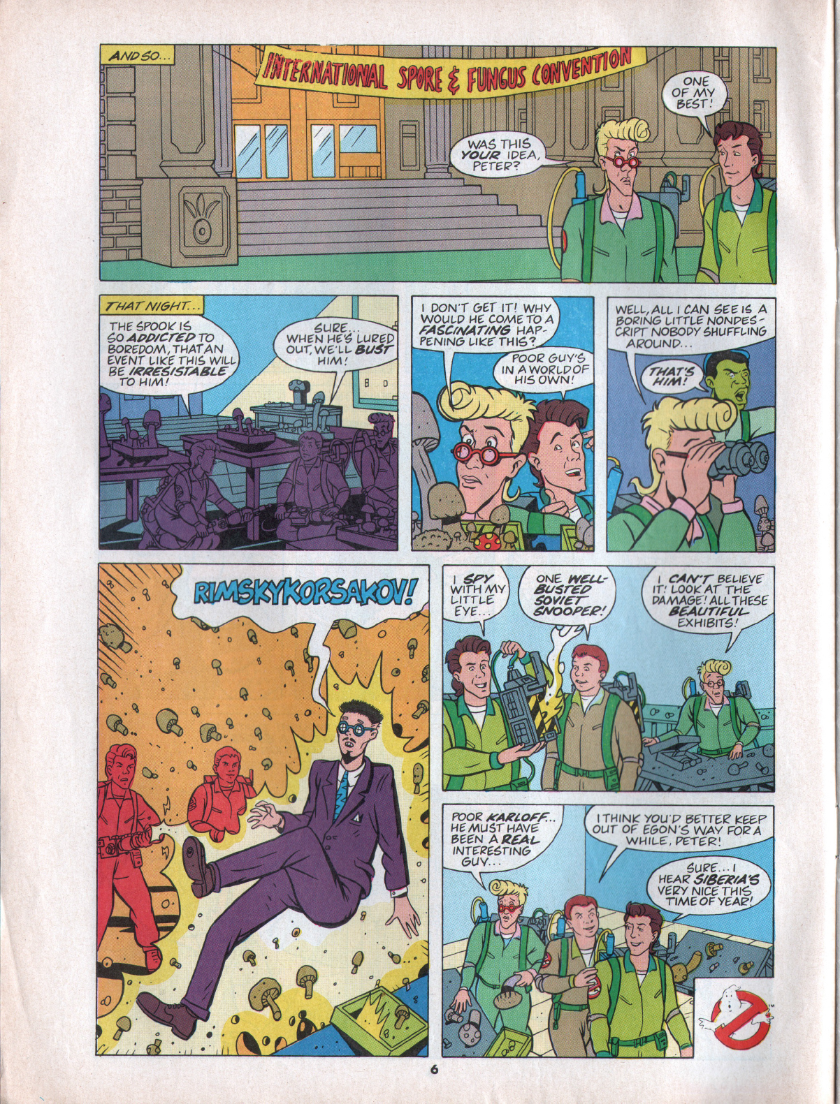 Read online The Real Ghostbusters comic -  Issue #79 - 6