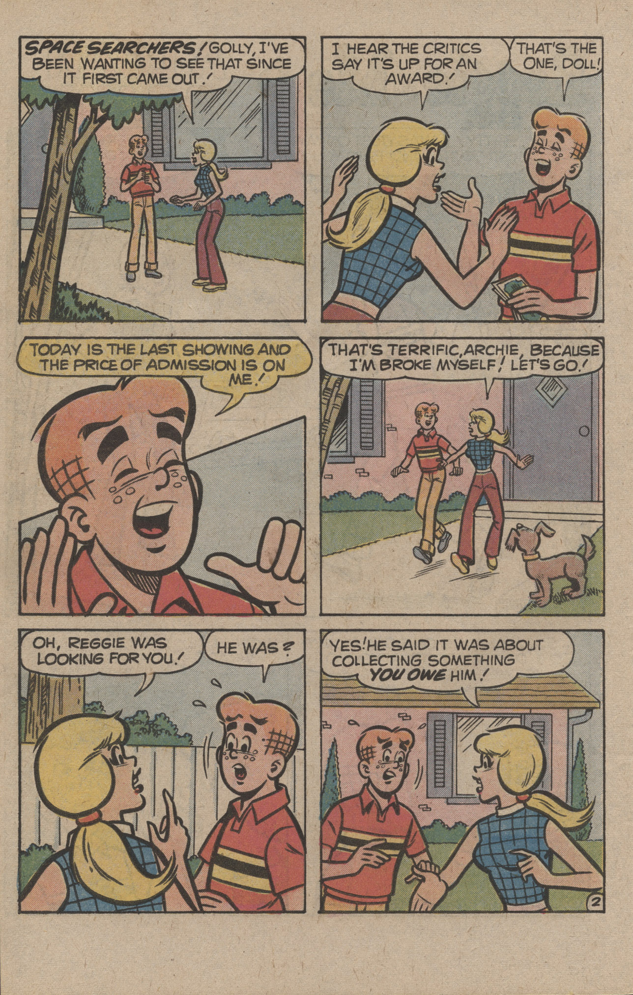 Read online Reggie and Me (1966) comic -  Issue #108 - 30