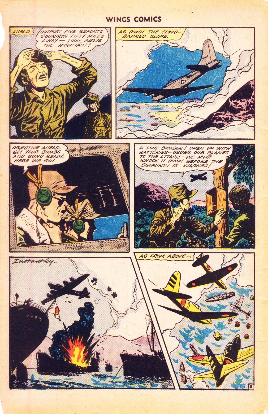 Read online Wings Comics comic -  Issue #53 - 10