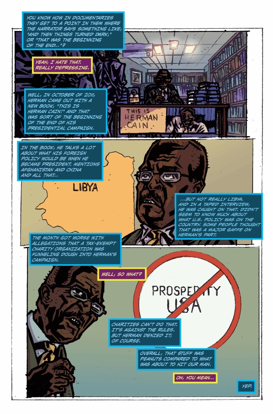 Read online Political Power: Herman Cain comic -  Issue # Full - 20