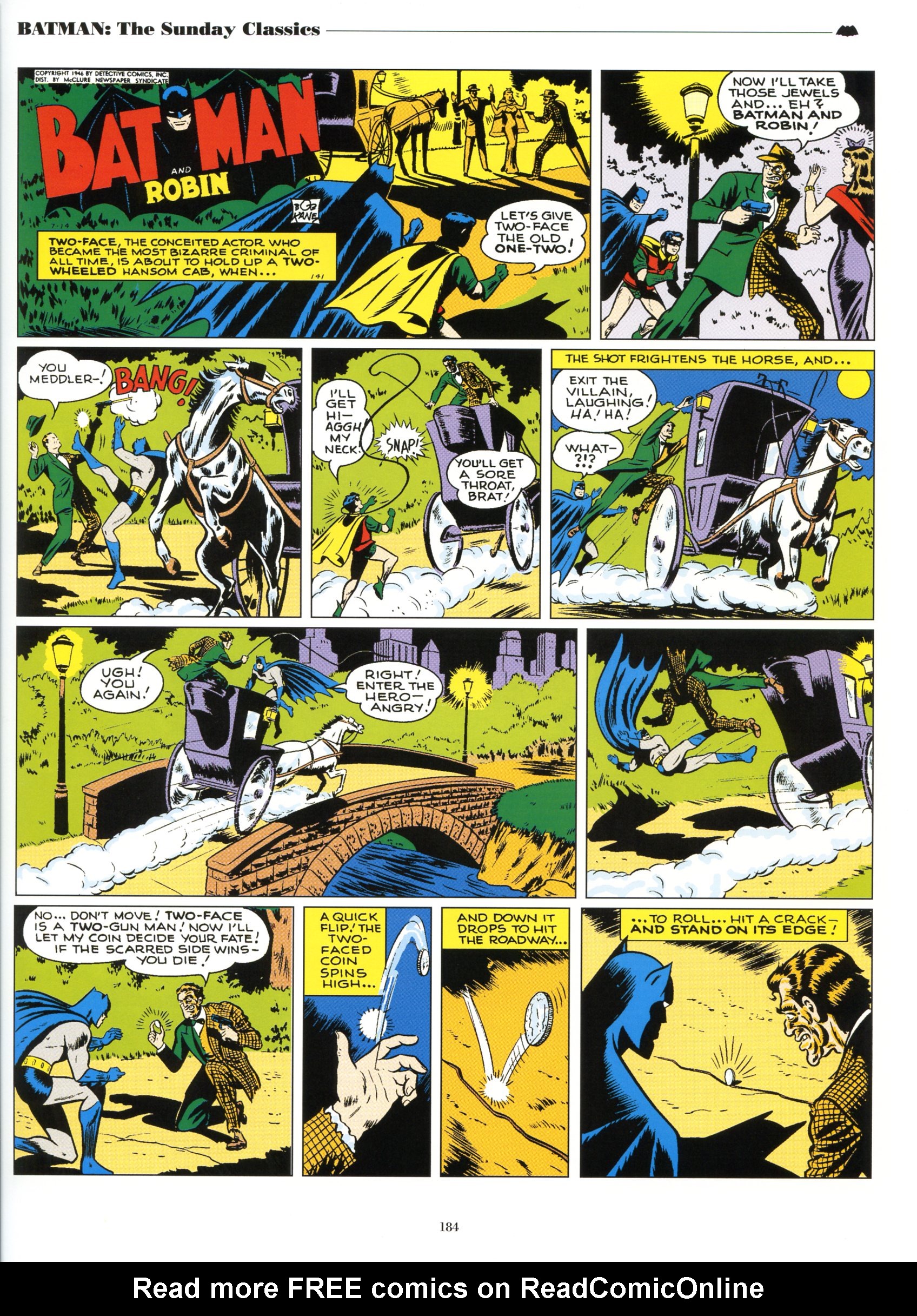 Read online Batman: The Sunday Classics comic -  Issue # TPB - 190