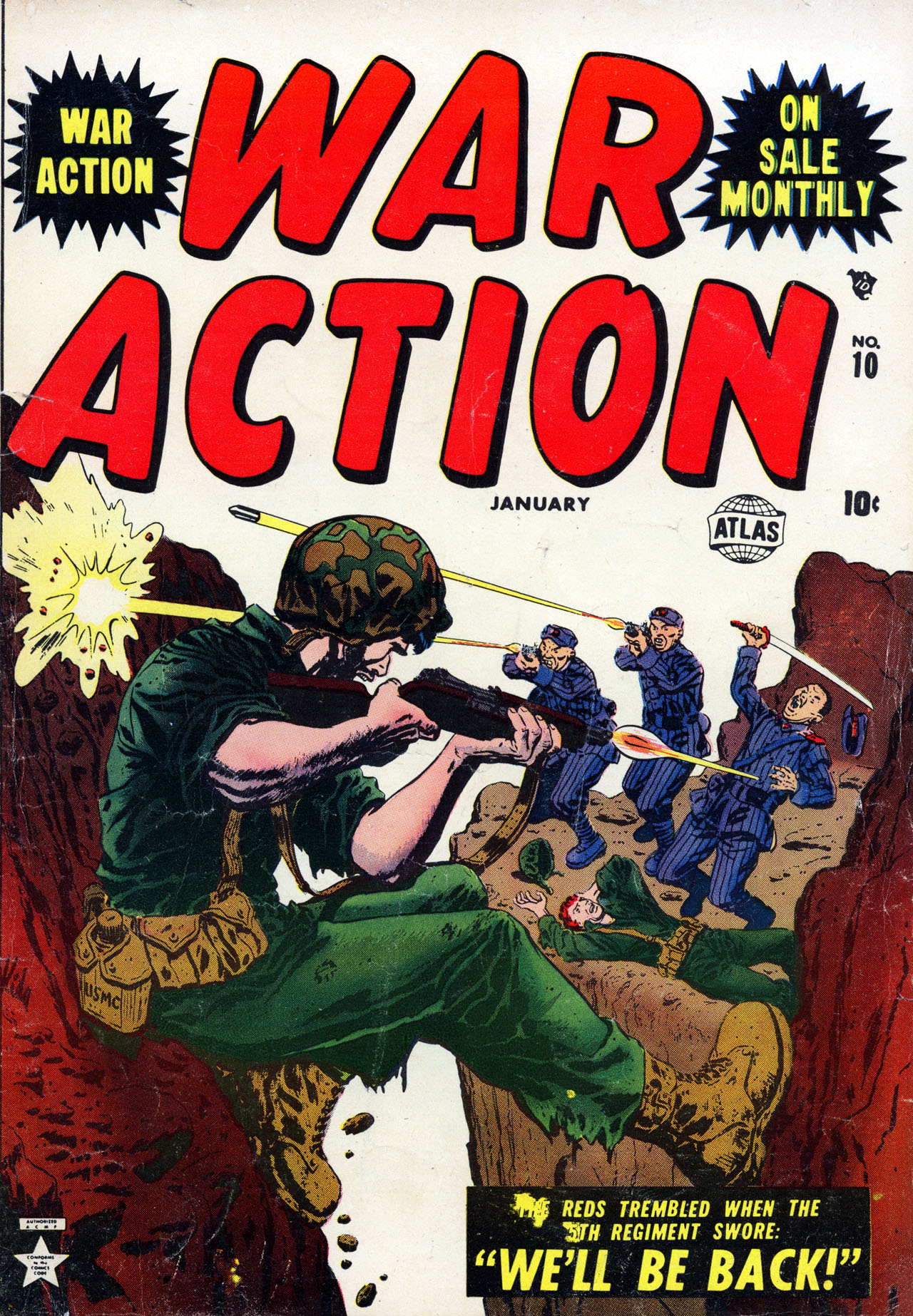 Read online War Action comic -  Issue #10 - 1
