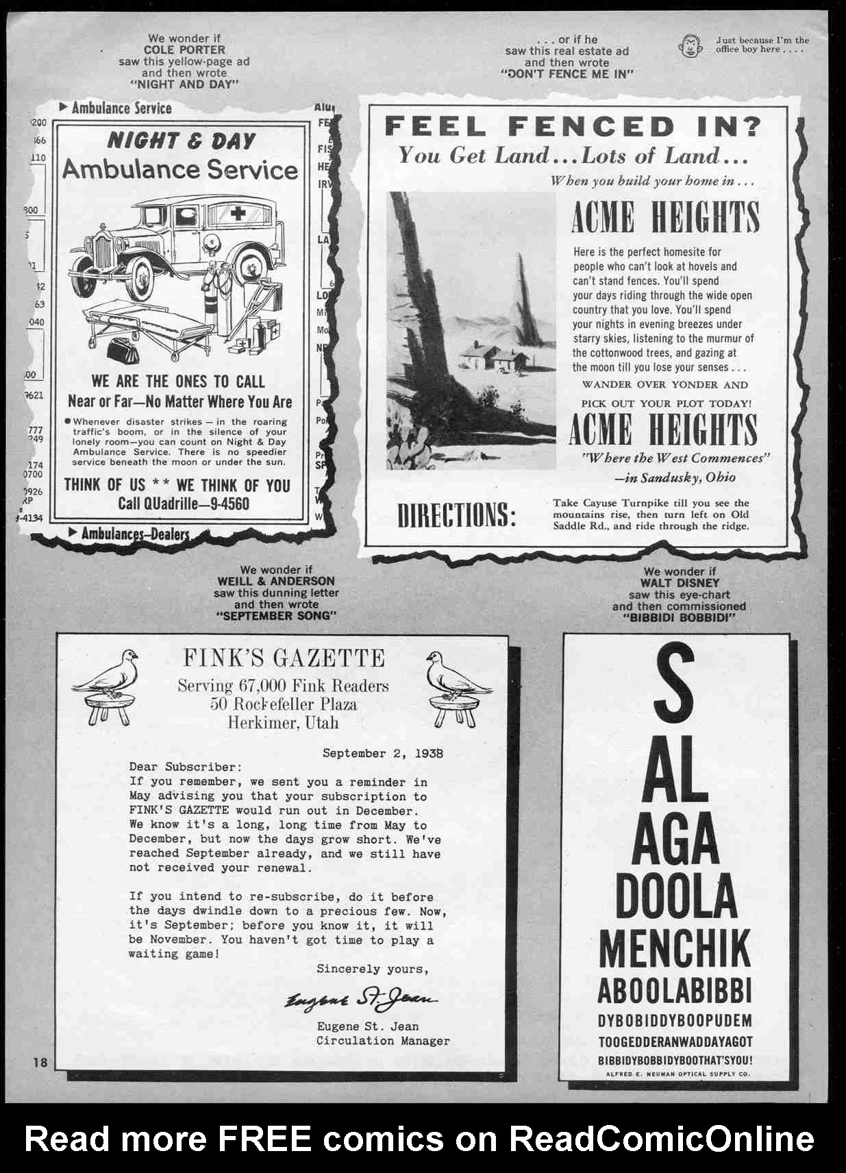 Read online MAD comic -  Issue #50 - 20