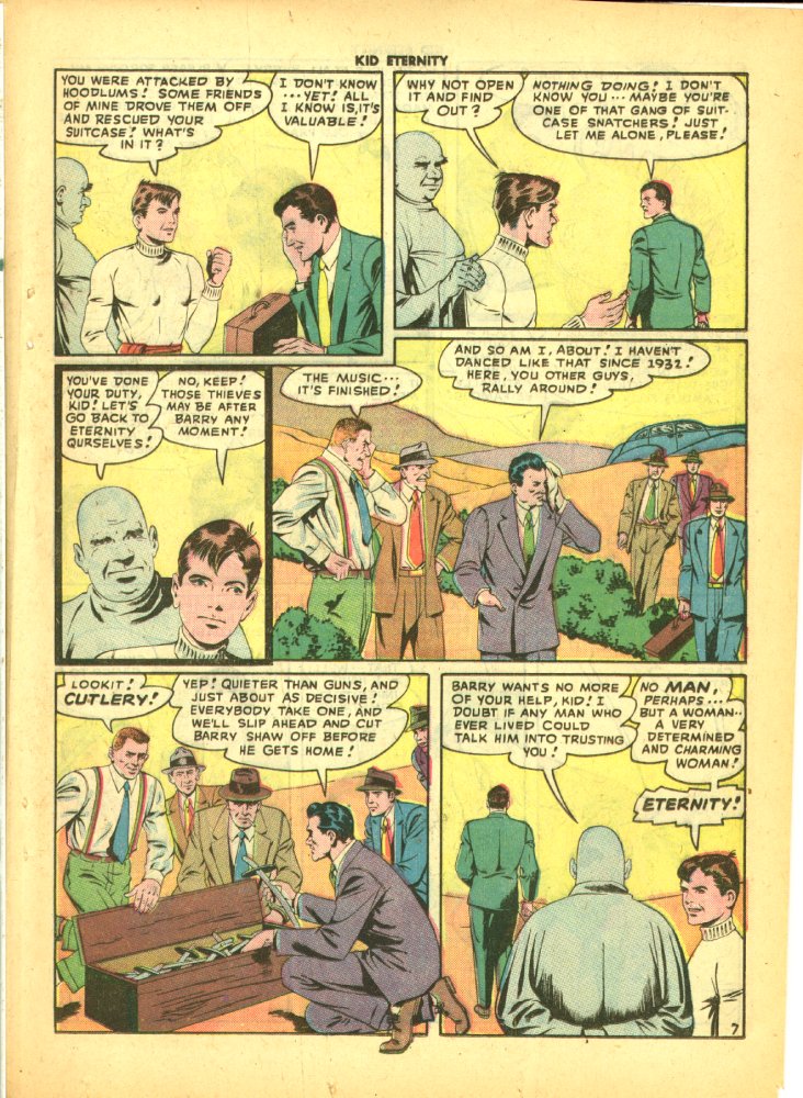 Read online Kid Eternity (1946) comic -  Issue #9 - 21
