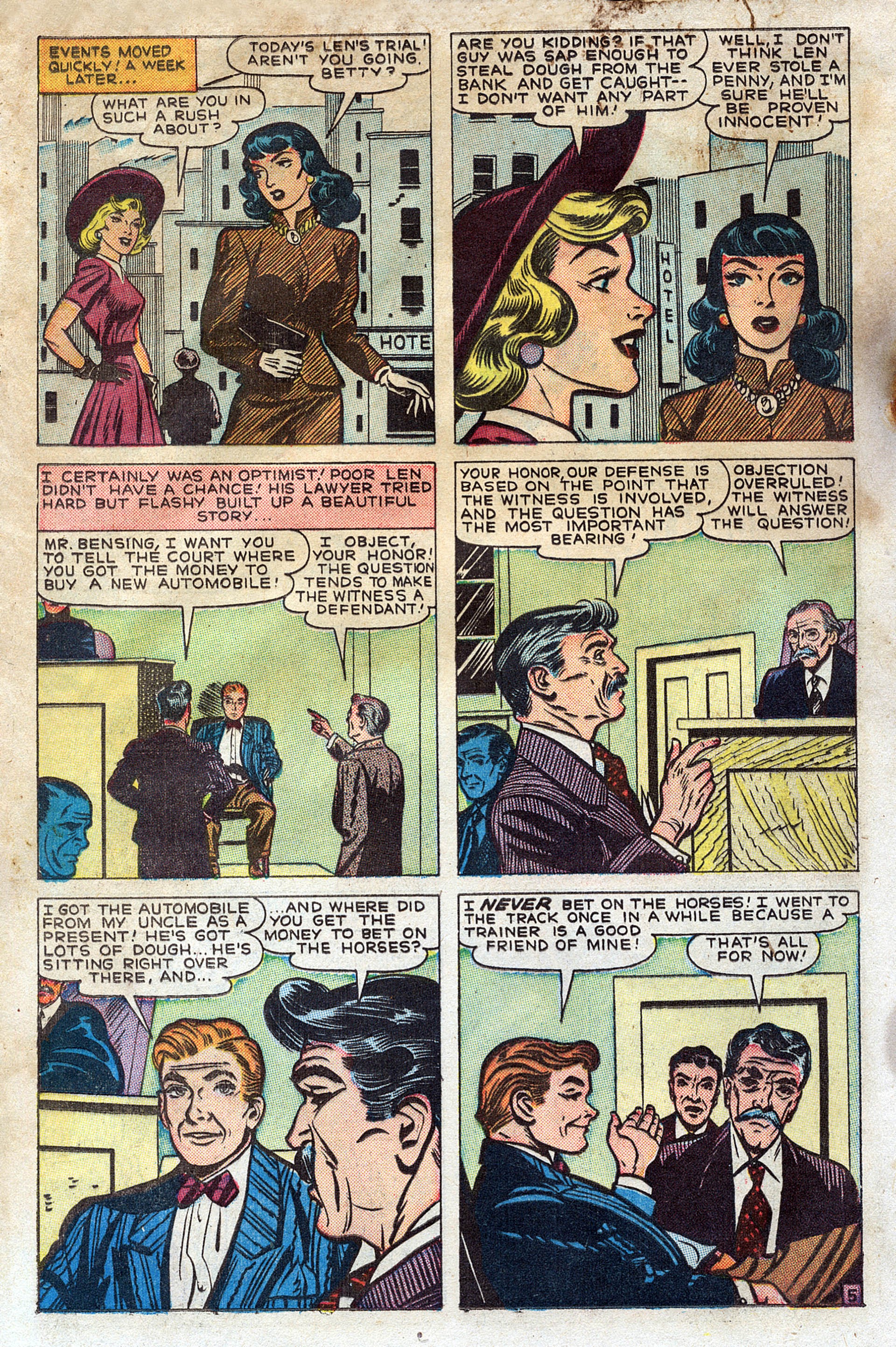 Read online Love Secrets (1949) comic -  Issue #2 - 28