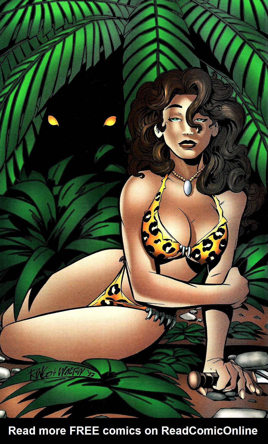 Read online Cavewoman: Missing Link comic -  Issue #3 - 35
