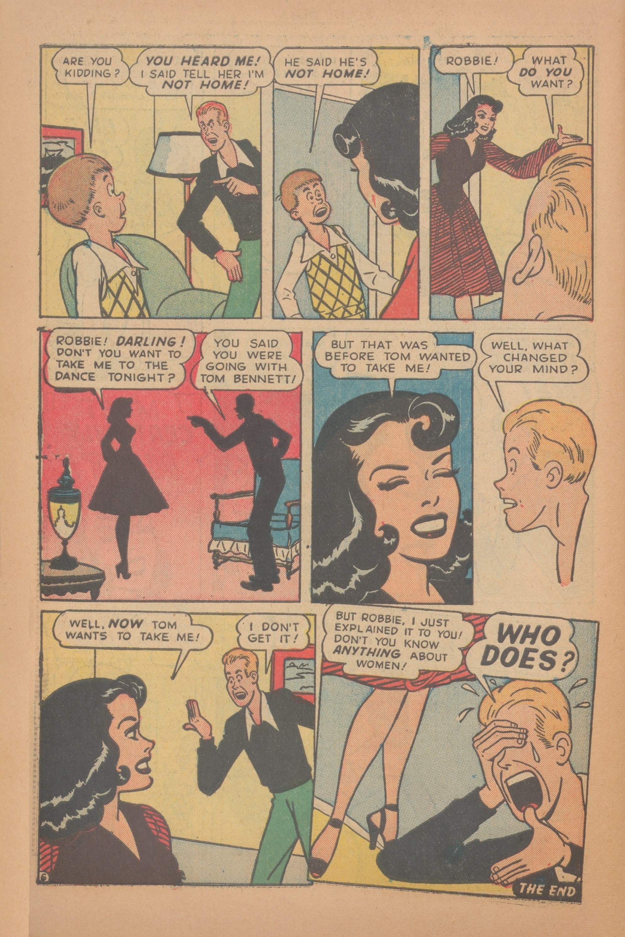 Read online Margie Comics comic -  Issue #46 - 48