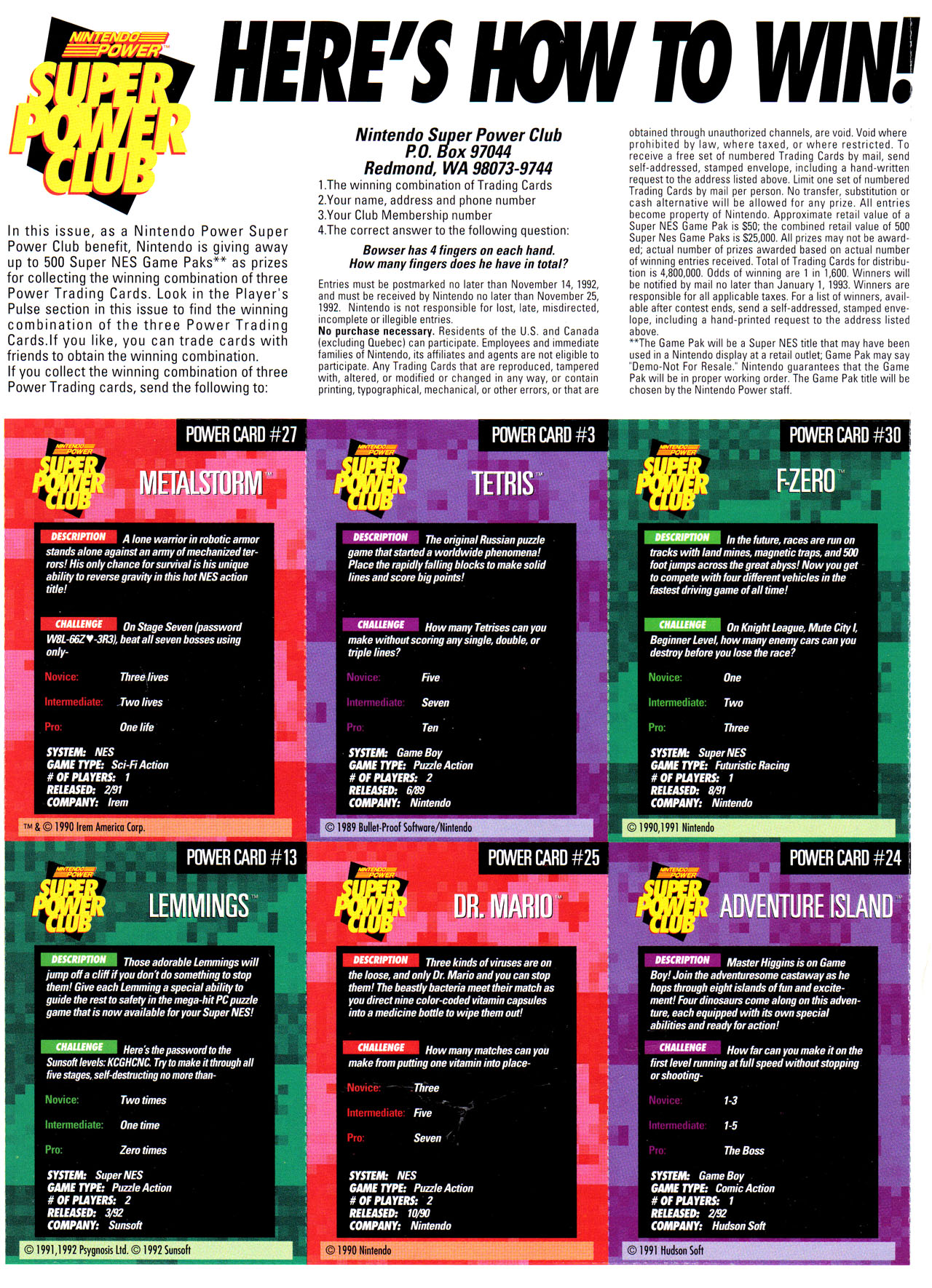 Read online Nintendo Power comic -  Issue #41 - 127