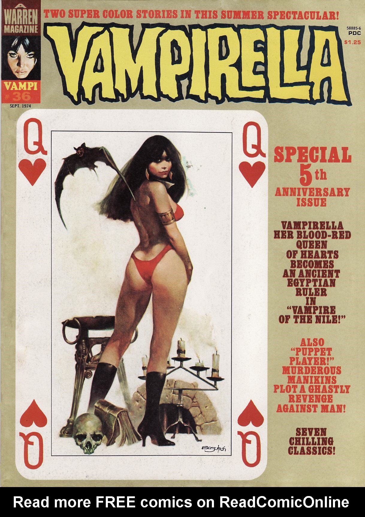 Read online Vampirella (1969) comic -  Issue #36 - 1