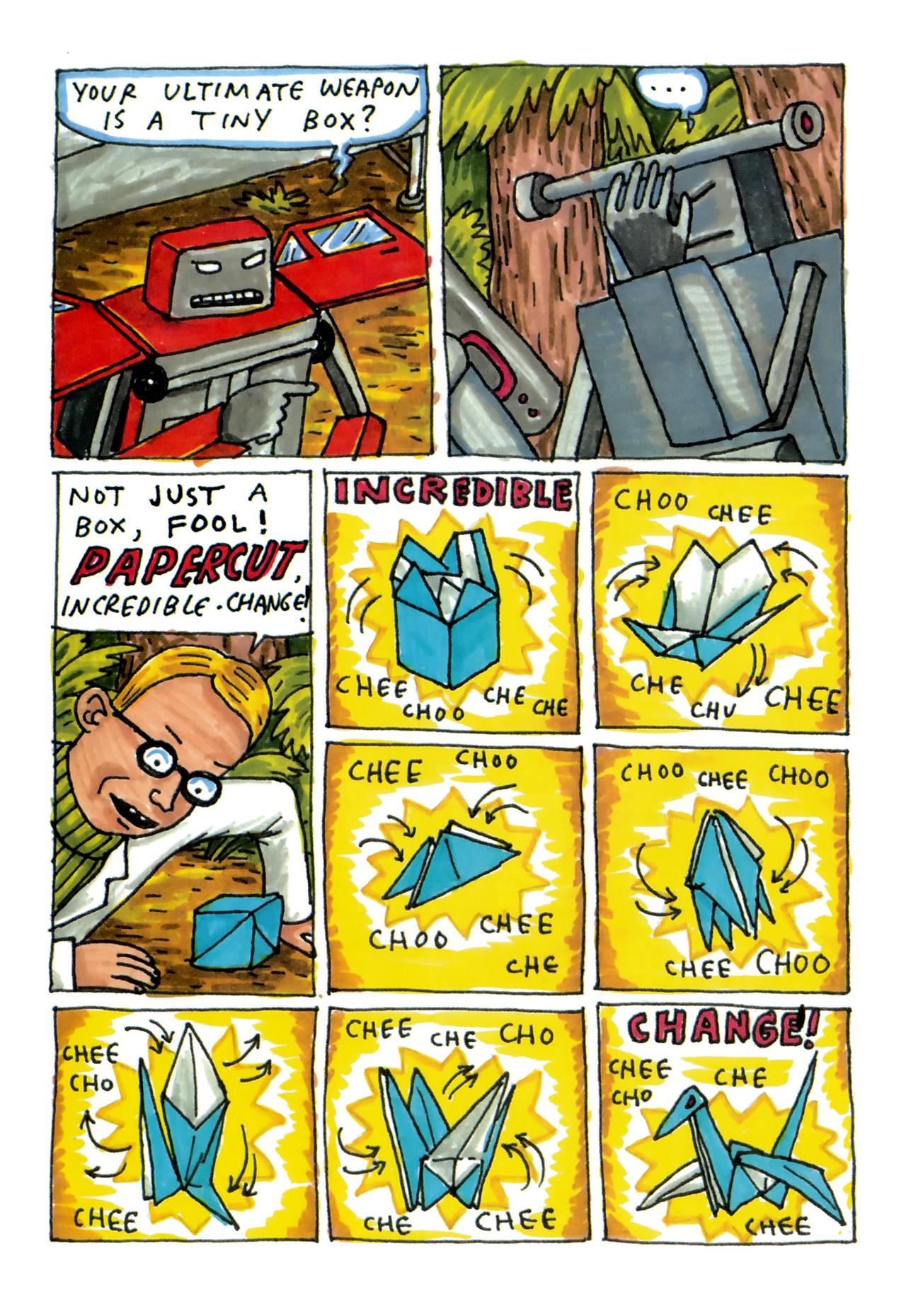 Read online Incredible Change-Bots comic -  Issue # TPB 1 - 93