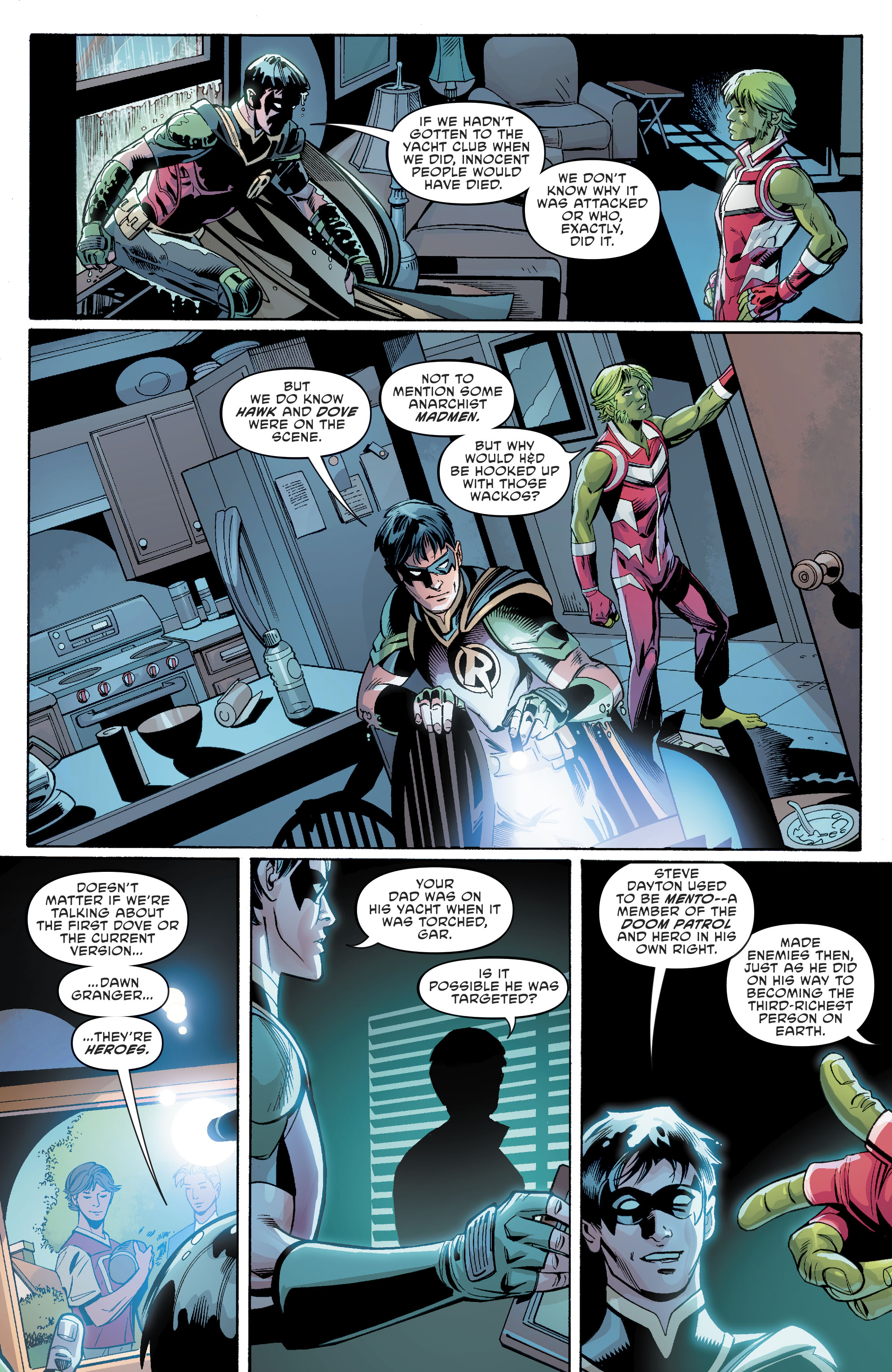 Read online Titans: Burning Rage comic -  Issue #4 - 19