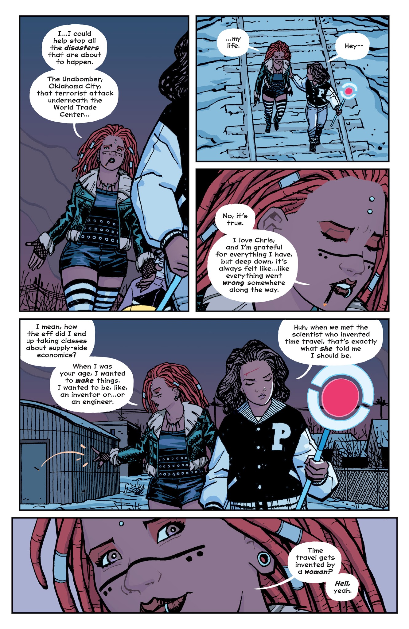 Read online Paper Girls comic -  Issue #20 - 17