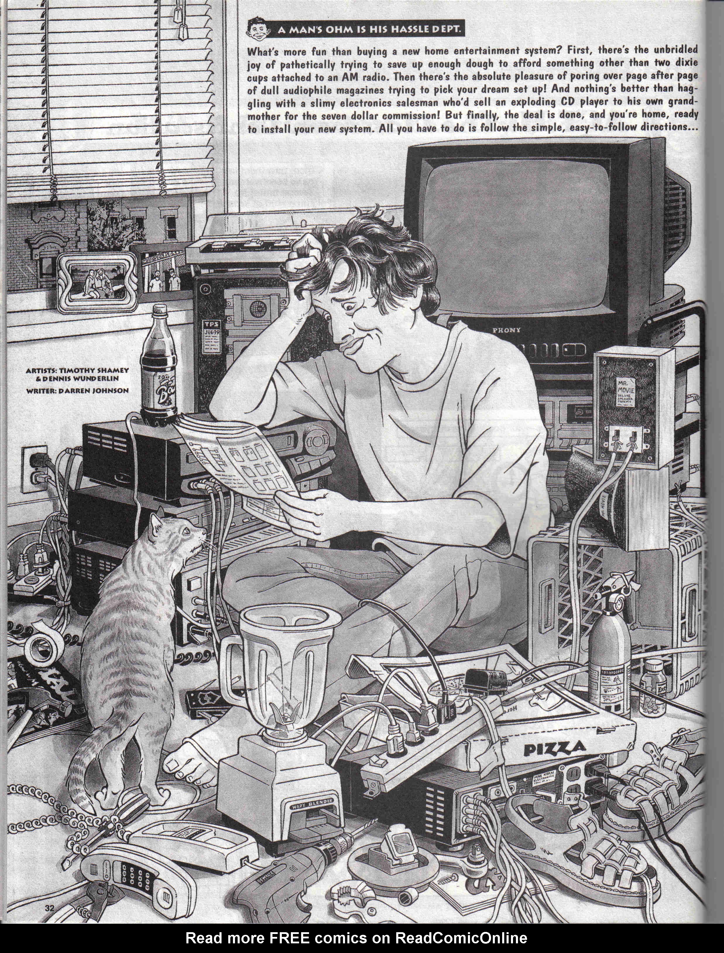 Read online MAD comic -  Issue #386 - 32