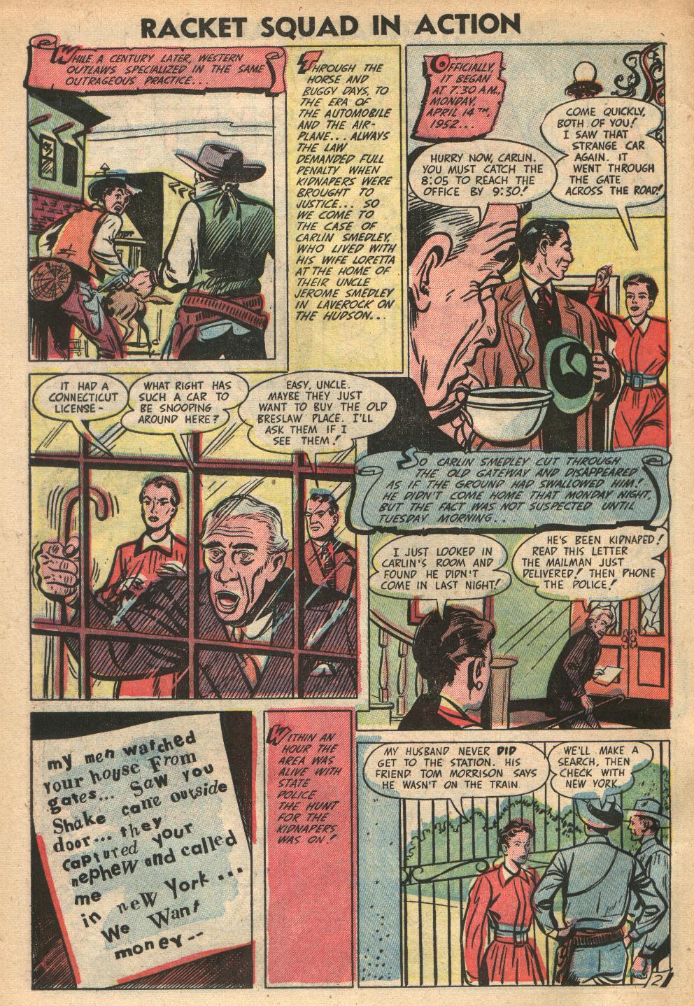 Read online Racket Squad in Action comic -  Issue #6 - 4