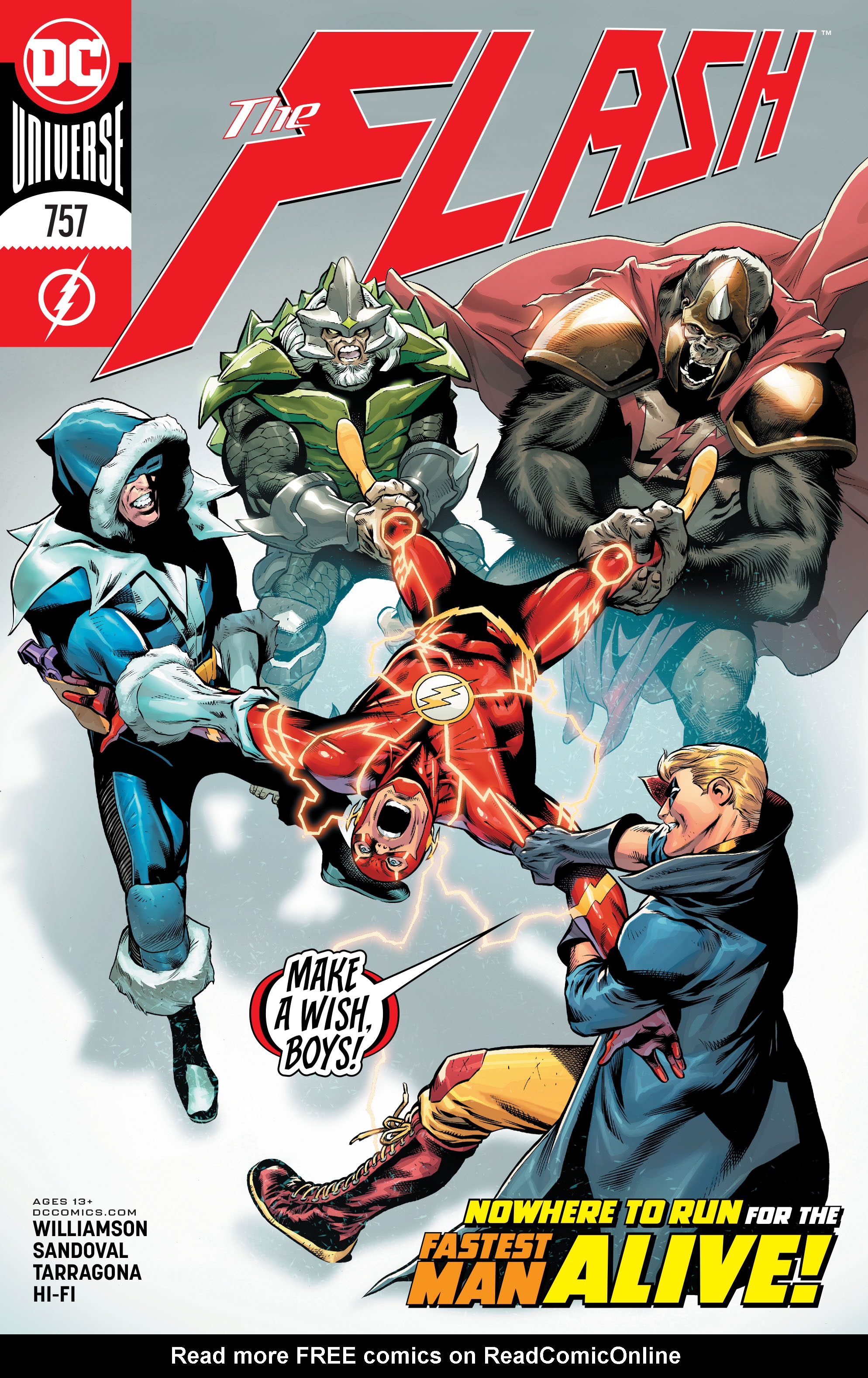Read online The Flash (2016) comic -  Issue #757 - 1