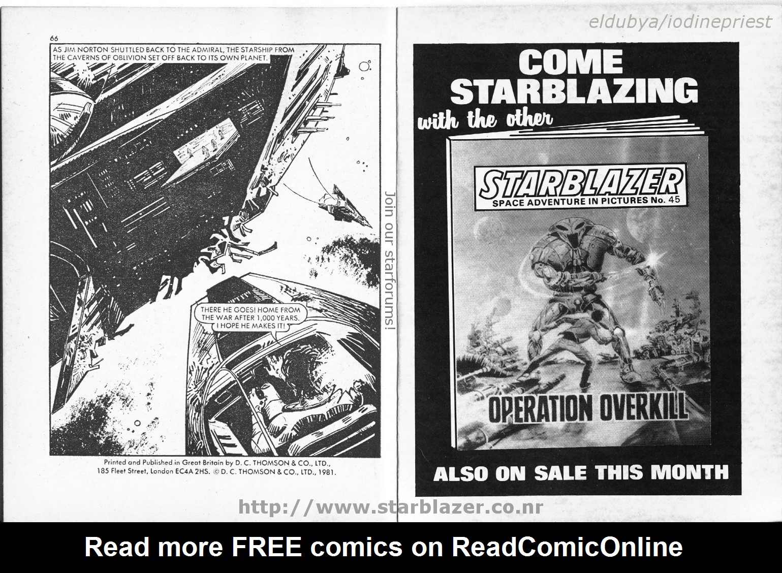 Read online Starblazer comic -  Issue #44 - 35