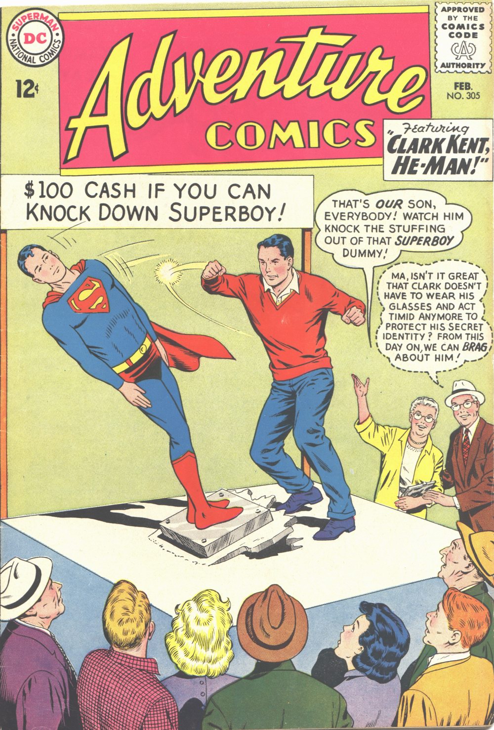 Read online Adventure Comics (1938) comic -  Issue #305 - 1