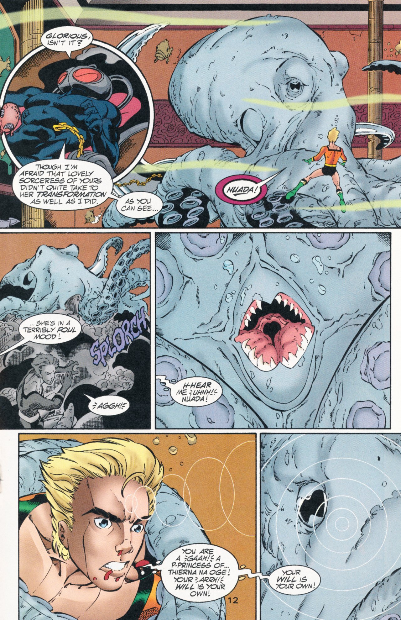 Read online Sins of Youth comic -  Issue # Aquaboy and Lagoon Man - 19