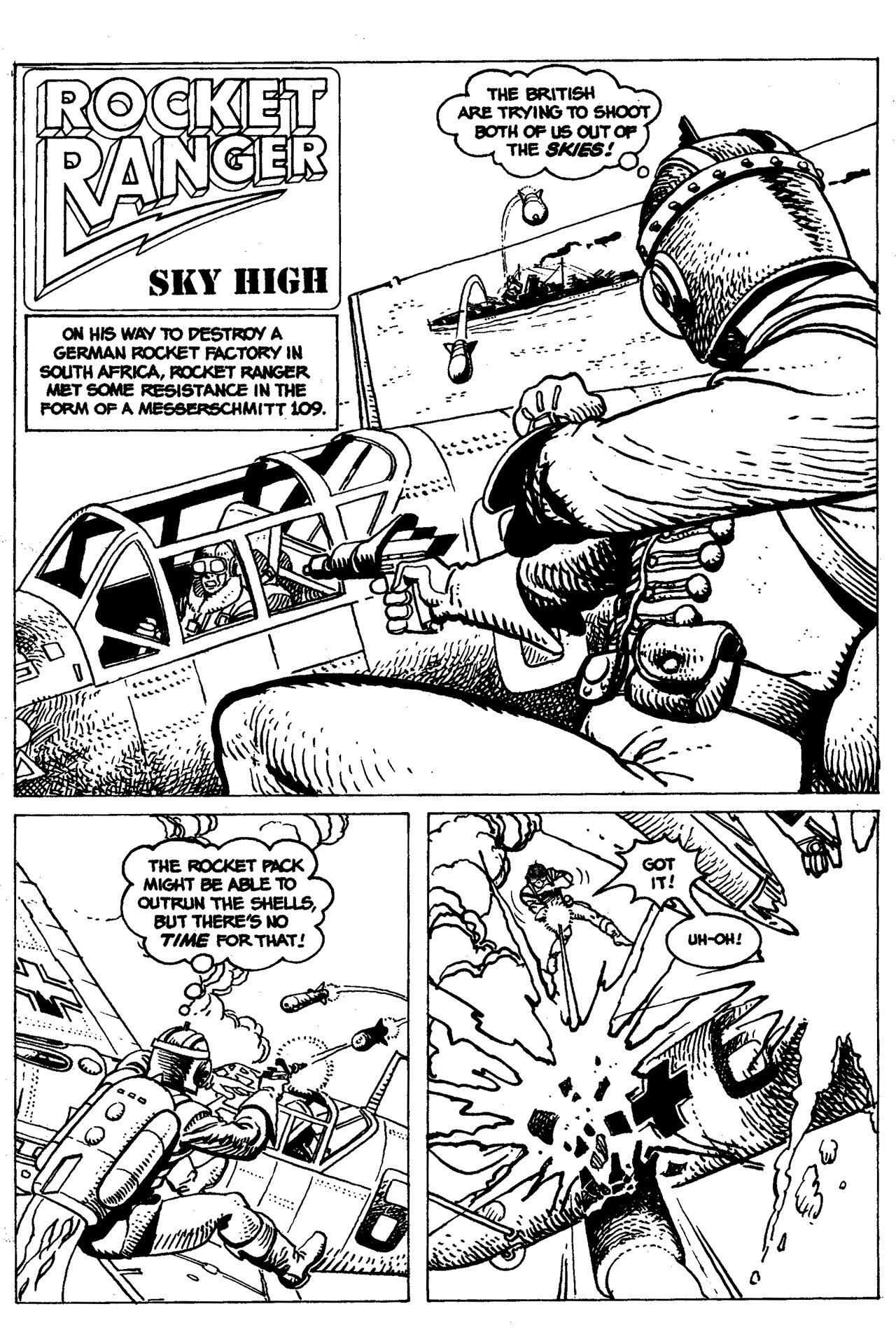 Read online Rocket Ranger comic -  Issue #2 - 3