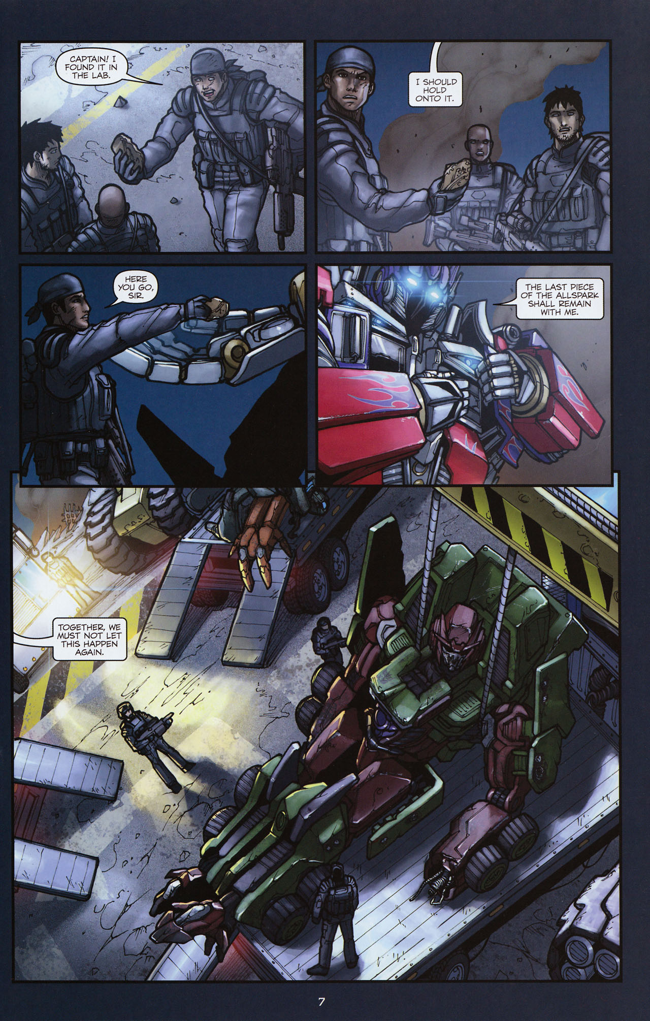 Read online Transformers: Alliance comic -  Issue #3 - 10