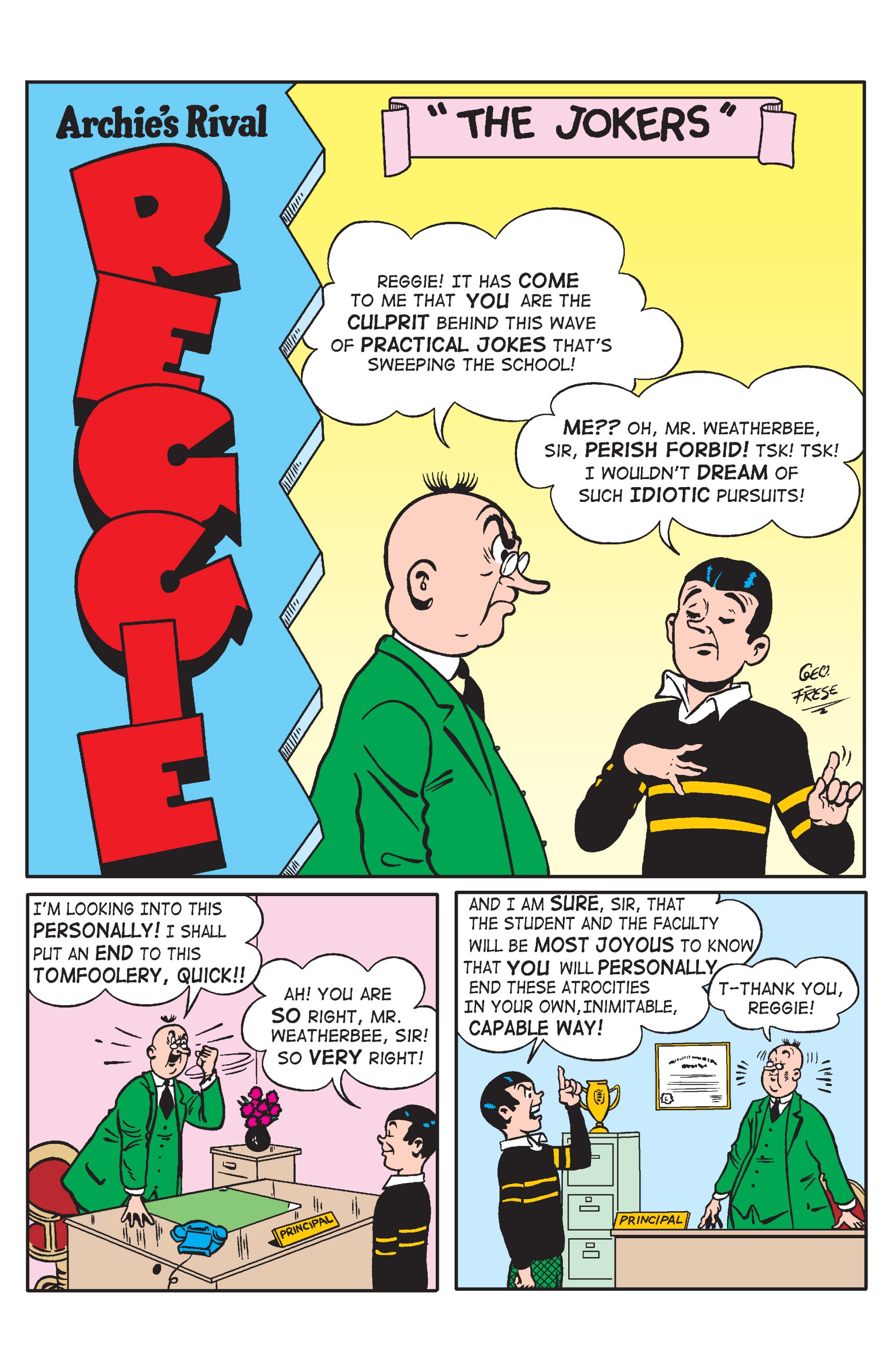 Read online Archie's Rival Reggie comic -  Issue #1 - 17