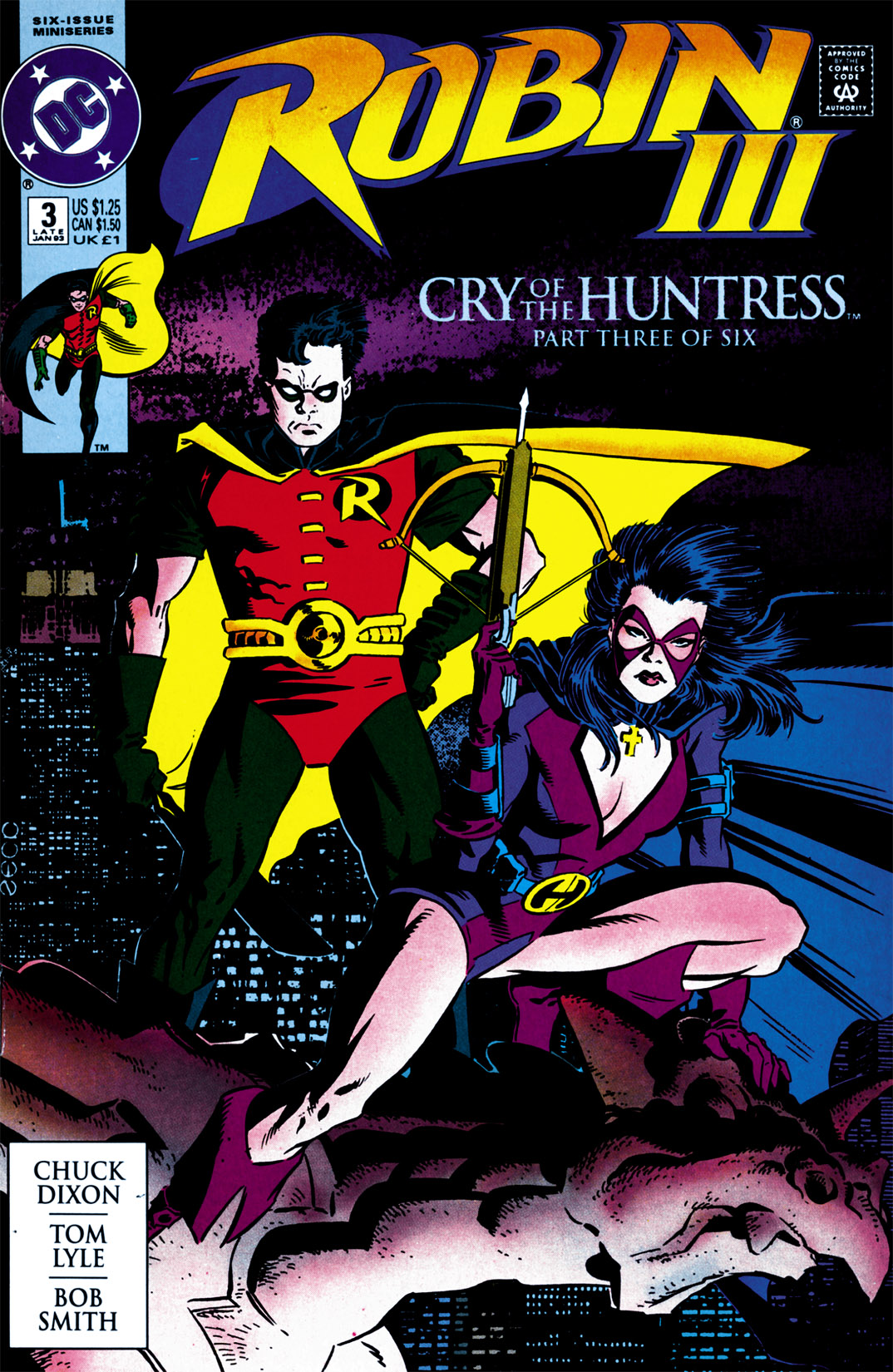 Read online Robin III: Cry of the Huntress comic -  Issue #3 - 1