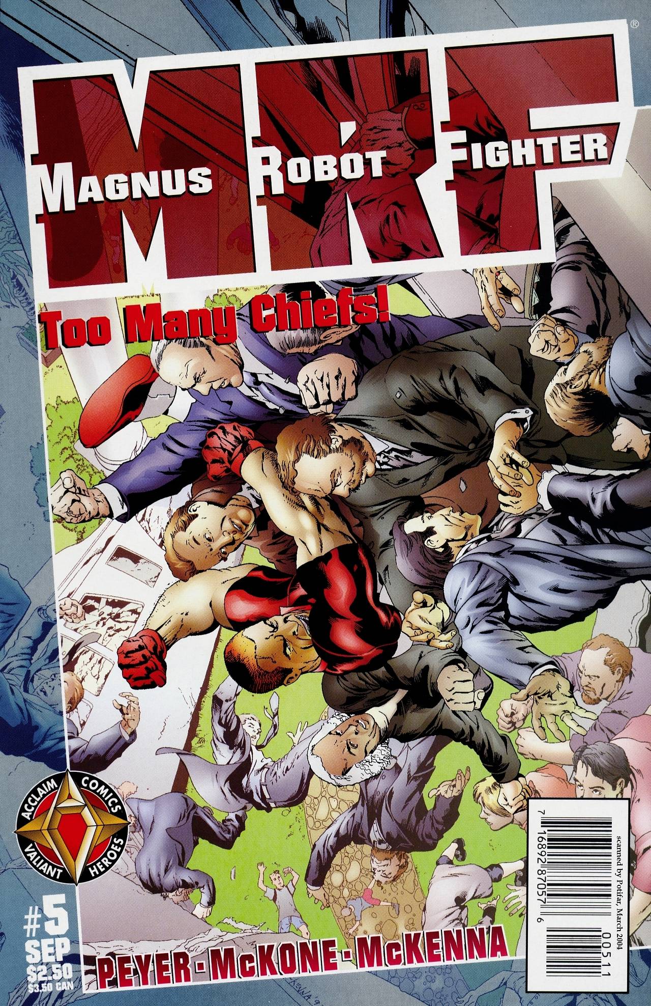 Read online Magnus Robot Fighter (1997) comic -  Issue #5 - 1
