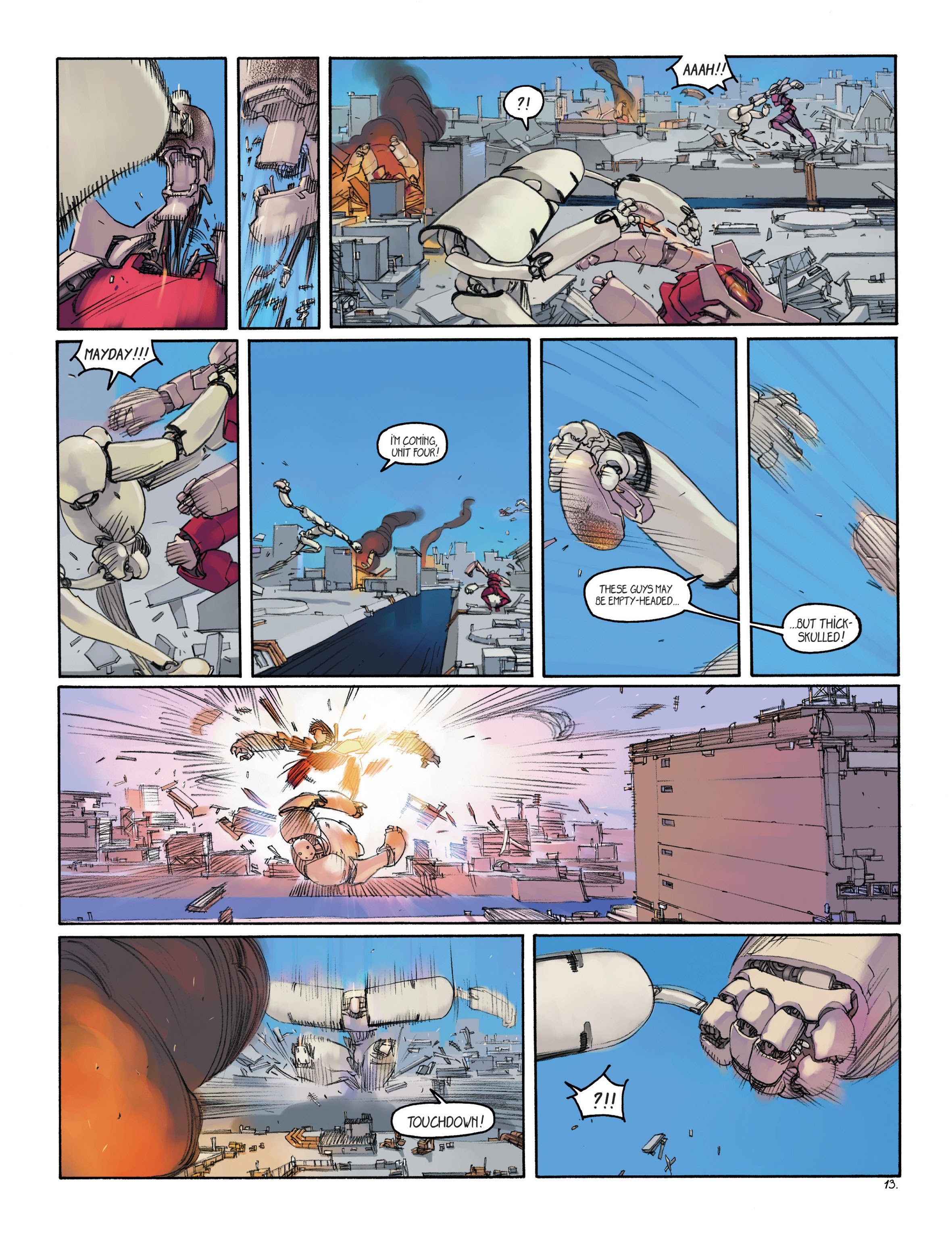 Read online Meka comic -  Issue #1 - 15