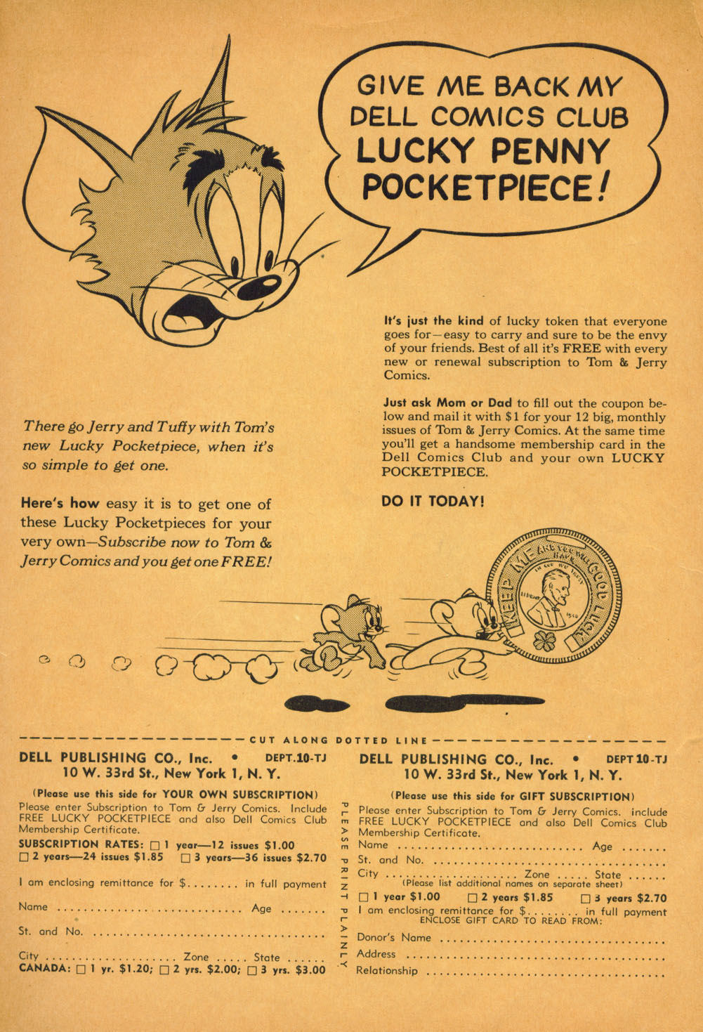 Read online Tom & Jerry Comics comic -  Issue #123 - 35