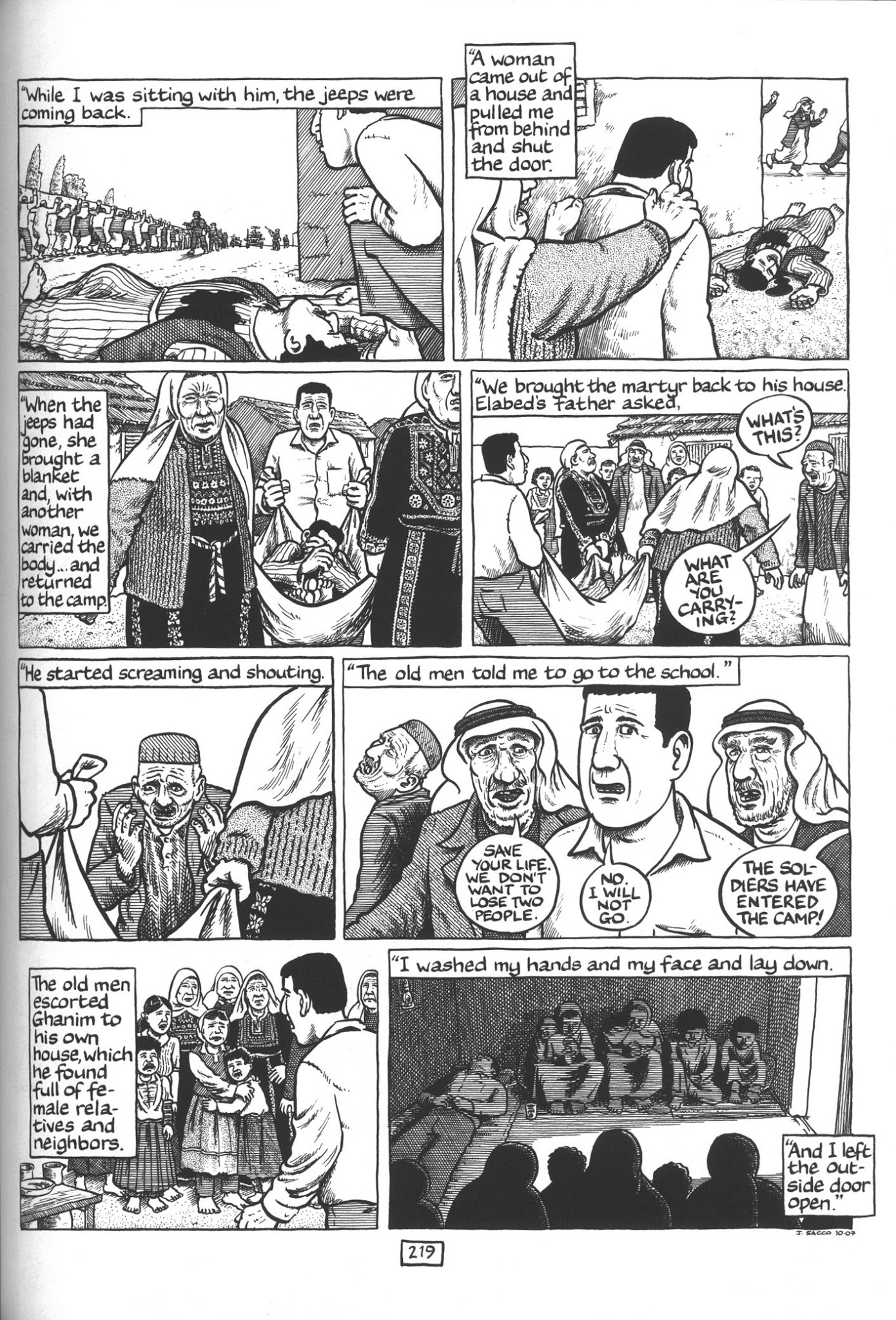 Read online Footnotes in Gaza comic -  Issue # TPB - 238