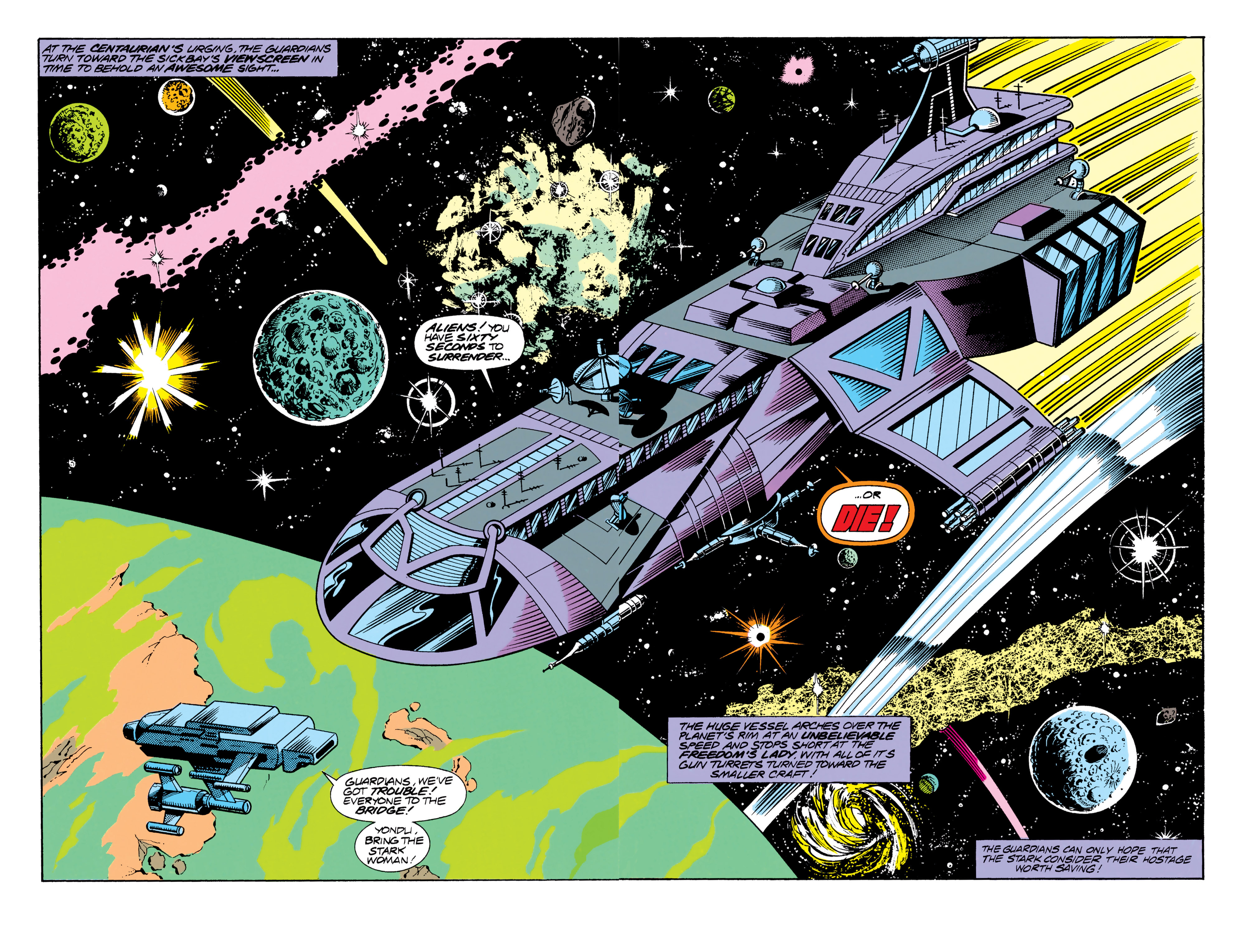 Read online Guardians of the Galaxy (1990) comic -  Issue # _TPB Guardians of the Galaxy by Jim Valentino 1 (Part 1) - 64