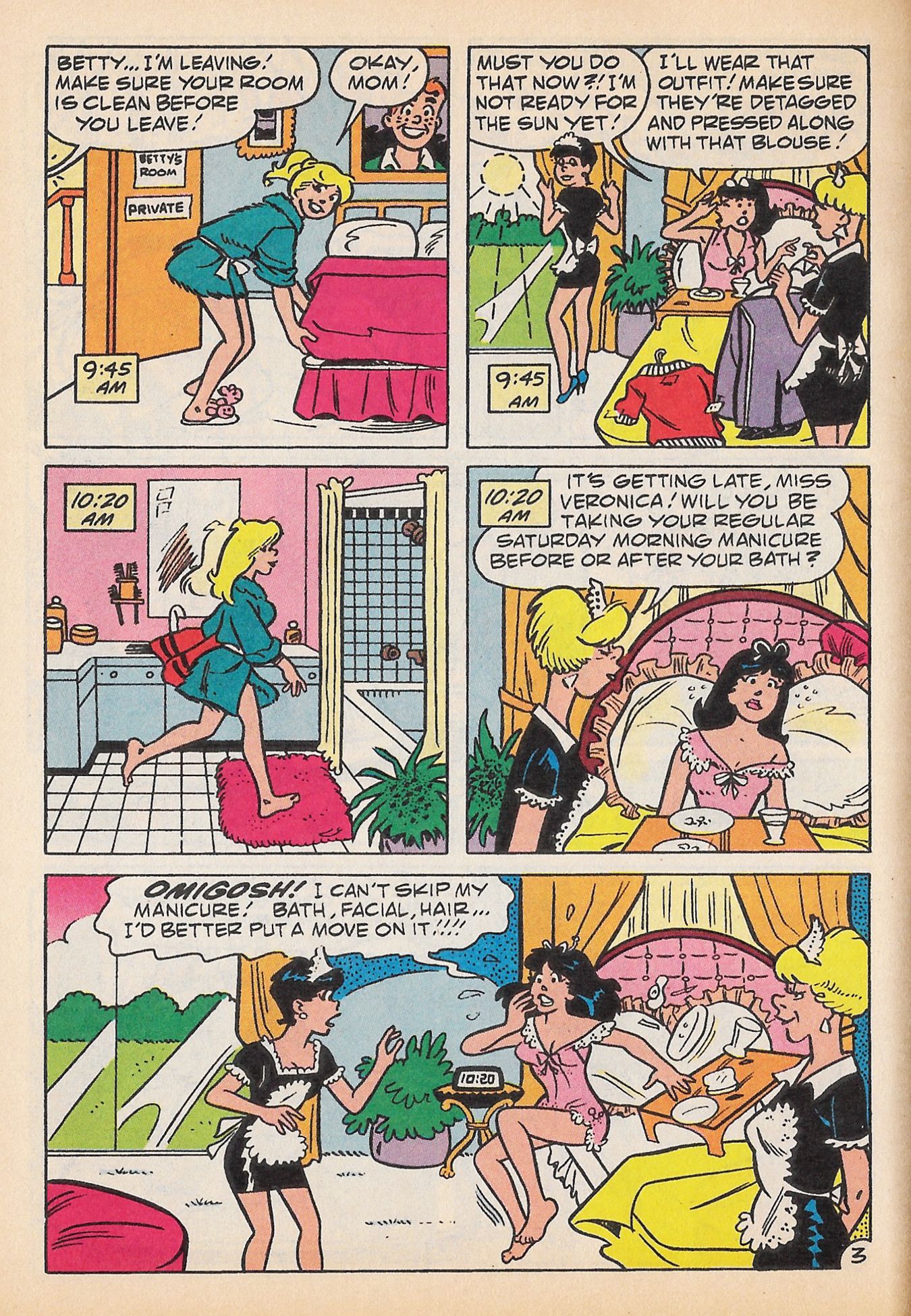 Read online Betty and Veronica Digest Magazine comic -  Issue #77 - 88
