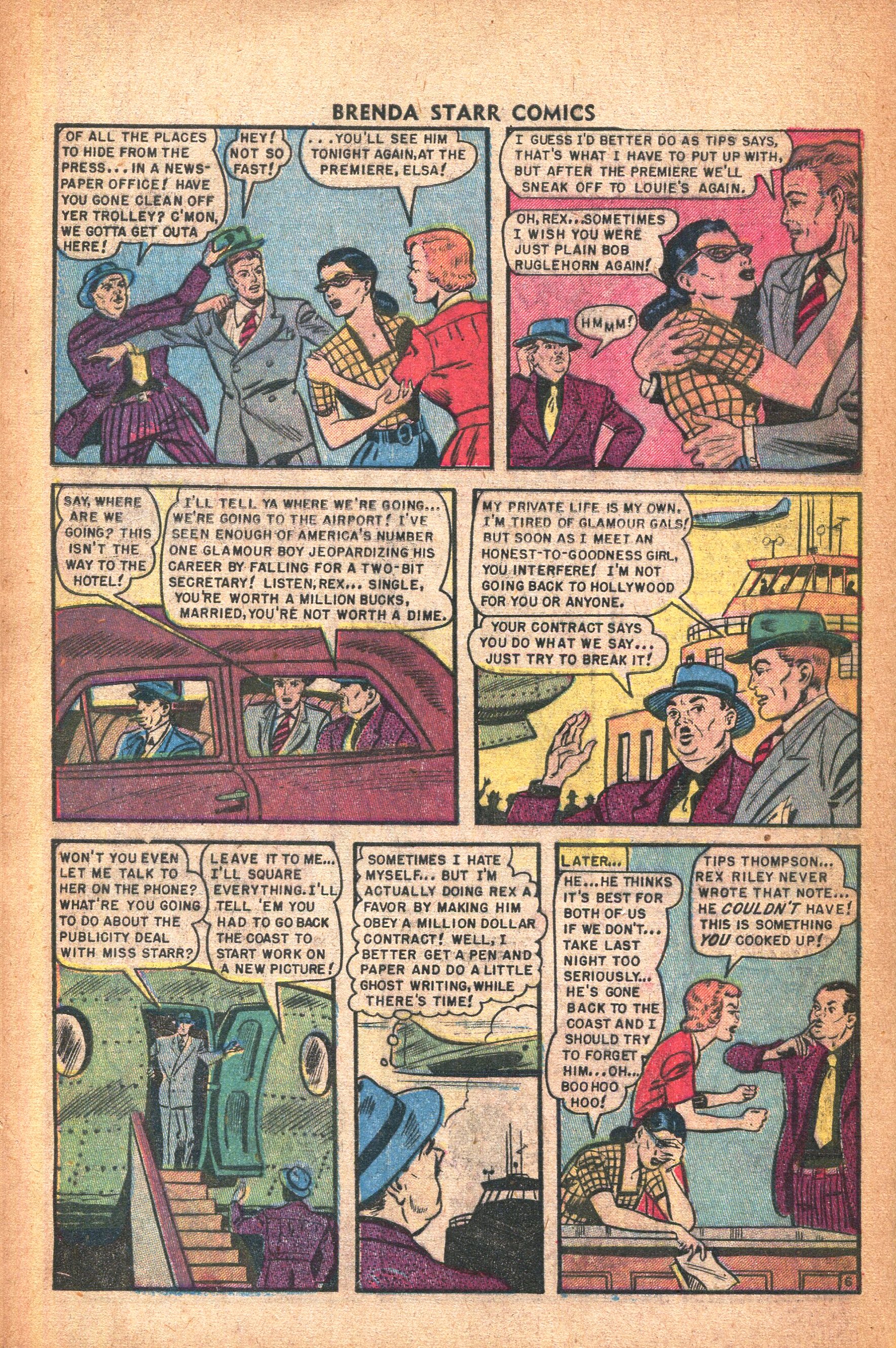 Read online Brenda Starr (1948) comic -  Issue #12 - 8