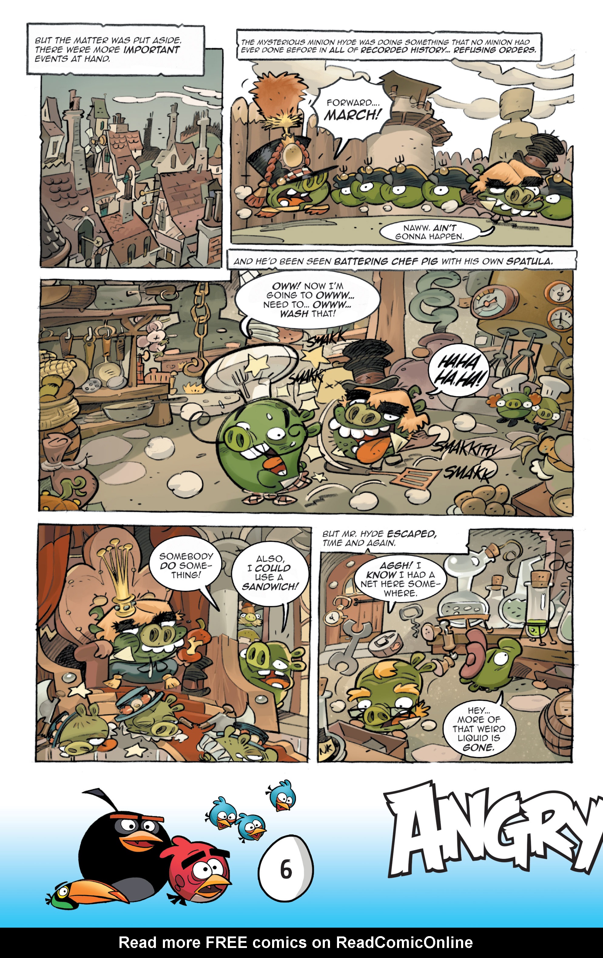 Read online Angry Birds Comics: Game Play comic -  Issue #3 - 8