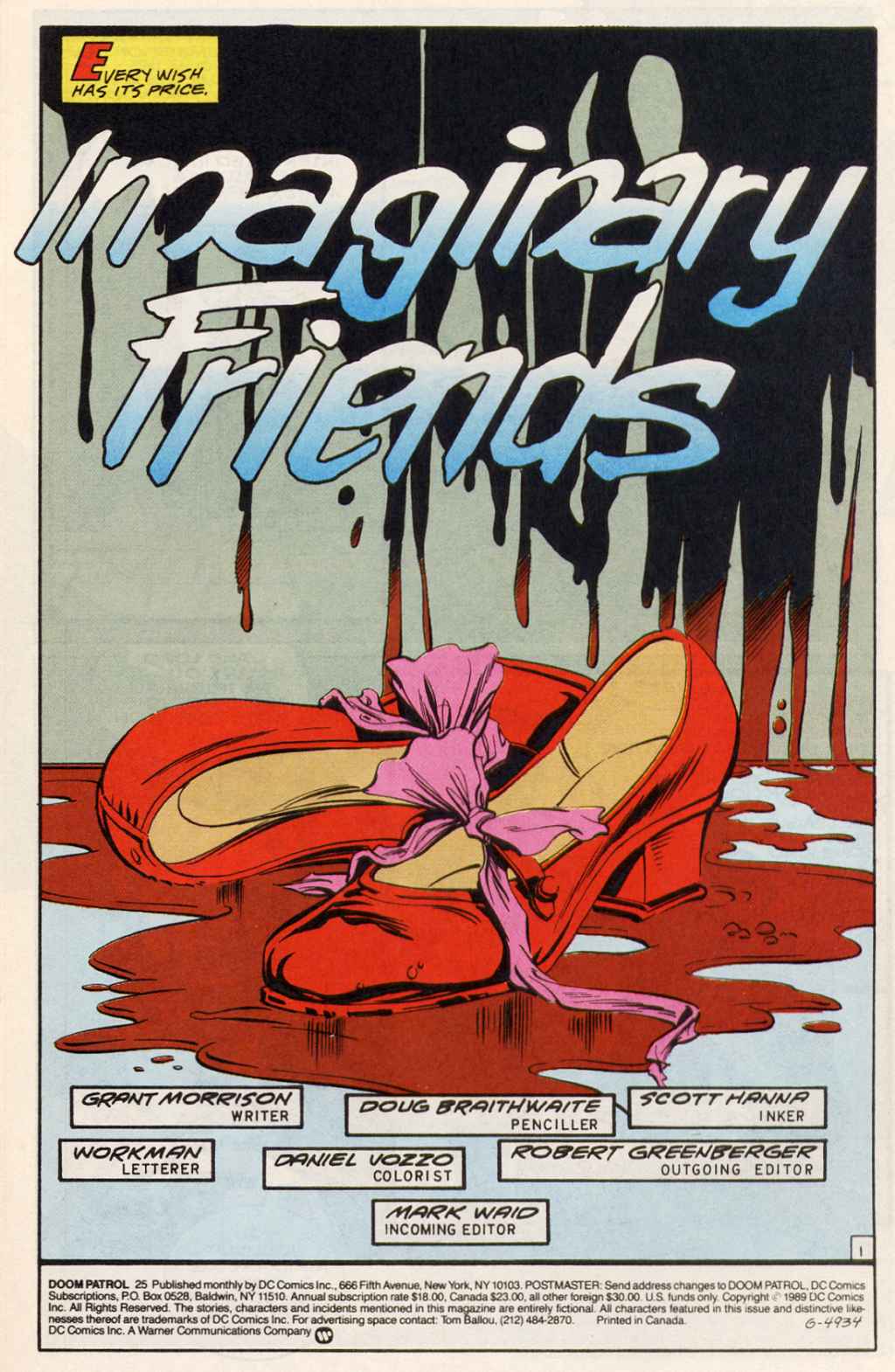 Read online Doom Patrol (1987) comic -  Issue #25 - 2