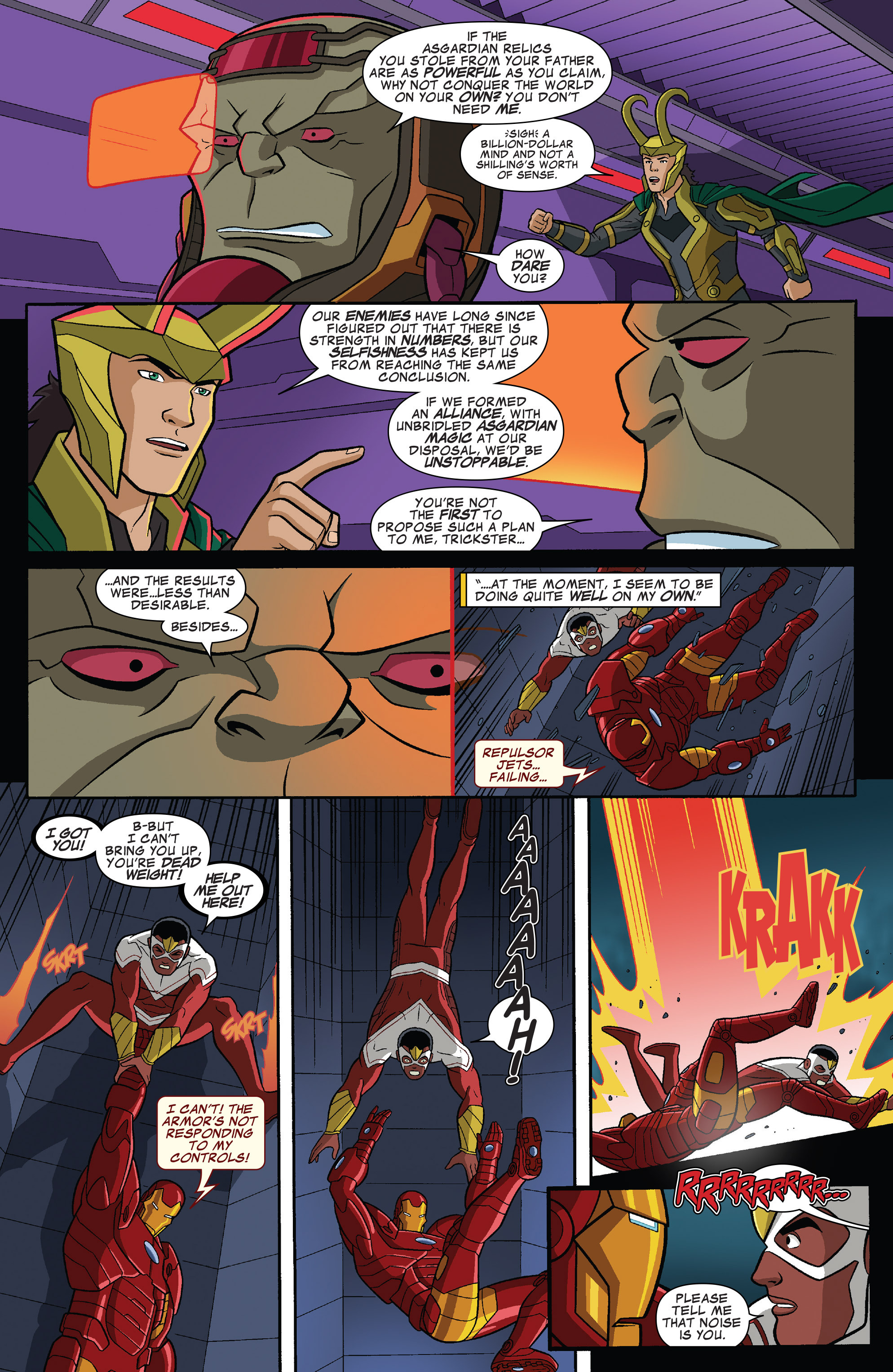 Read online Avengers Vs comic -  Issue #4 - 6