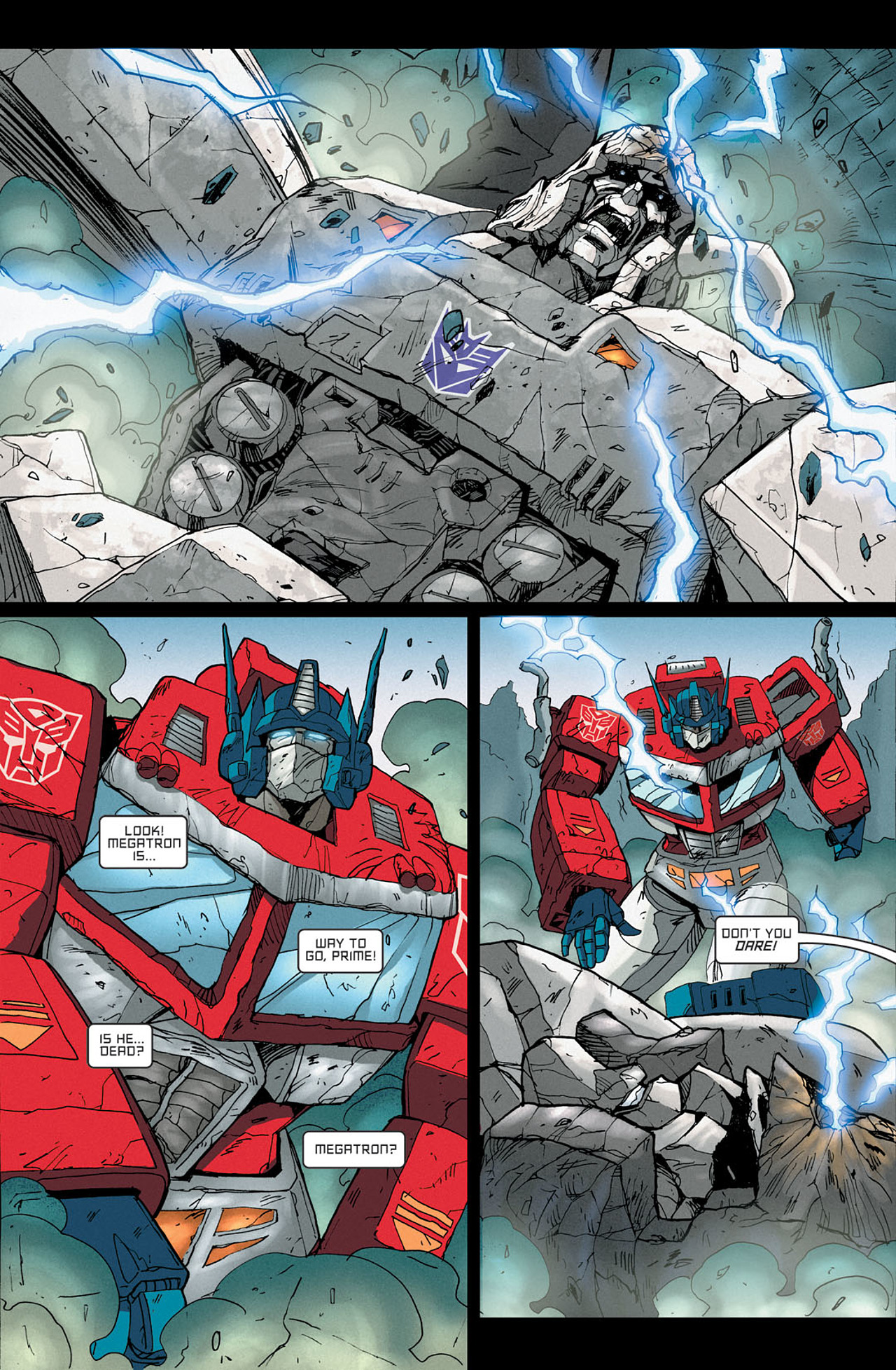 Read online The Transformers: All Hail Megatron comic -  Issue #12 - 17