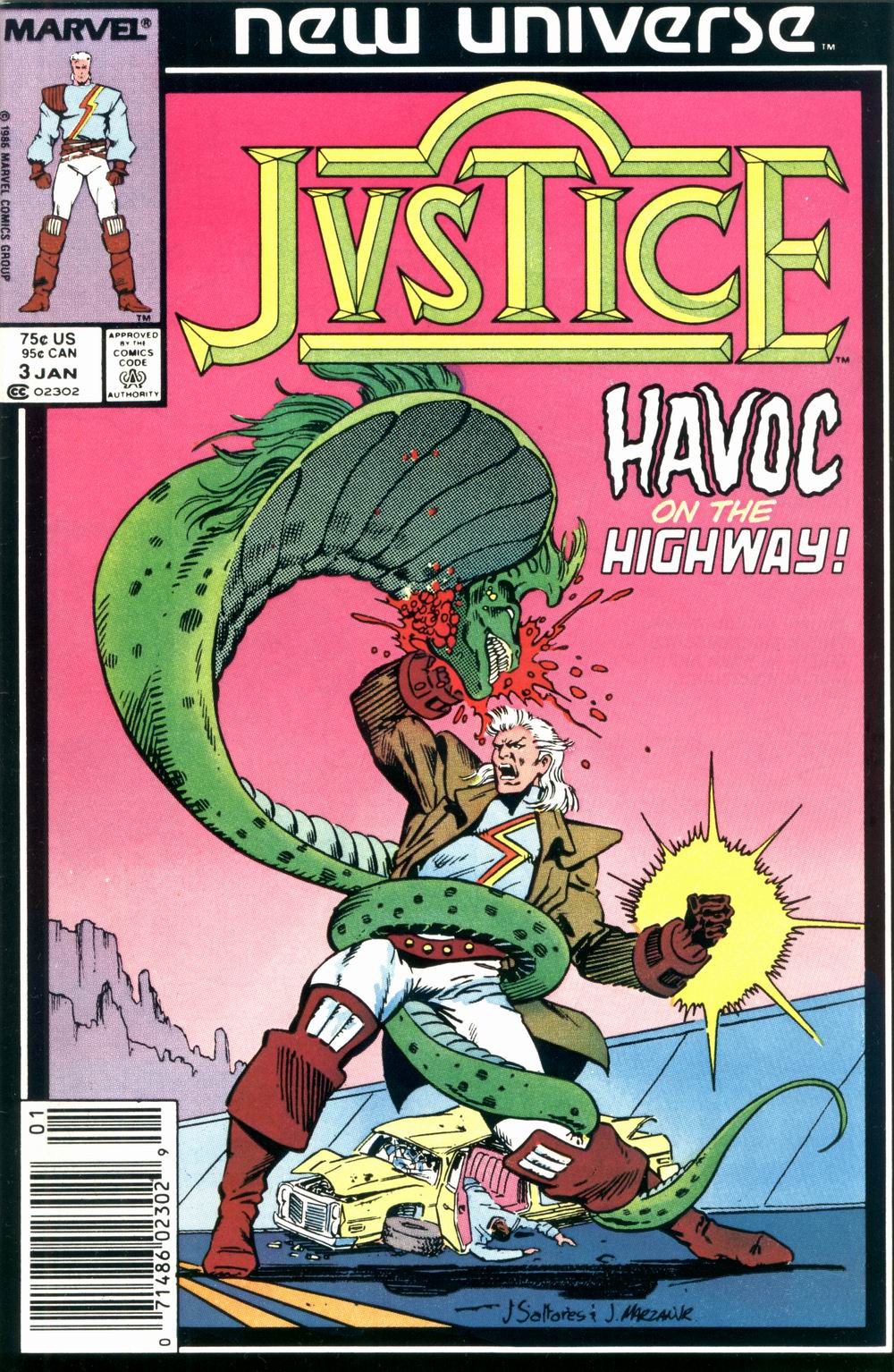 Read online Justice (1986) comic -  Issue #3 - 1