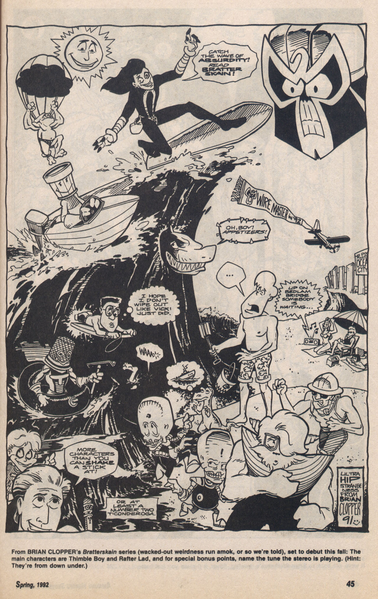 Read online Amazing Heroes Swimsuit Special comic -  Issue # TPB 3 - 44