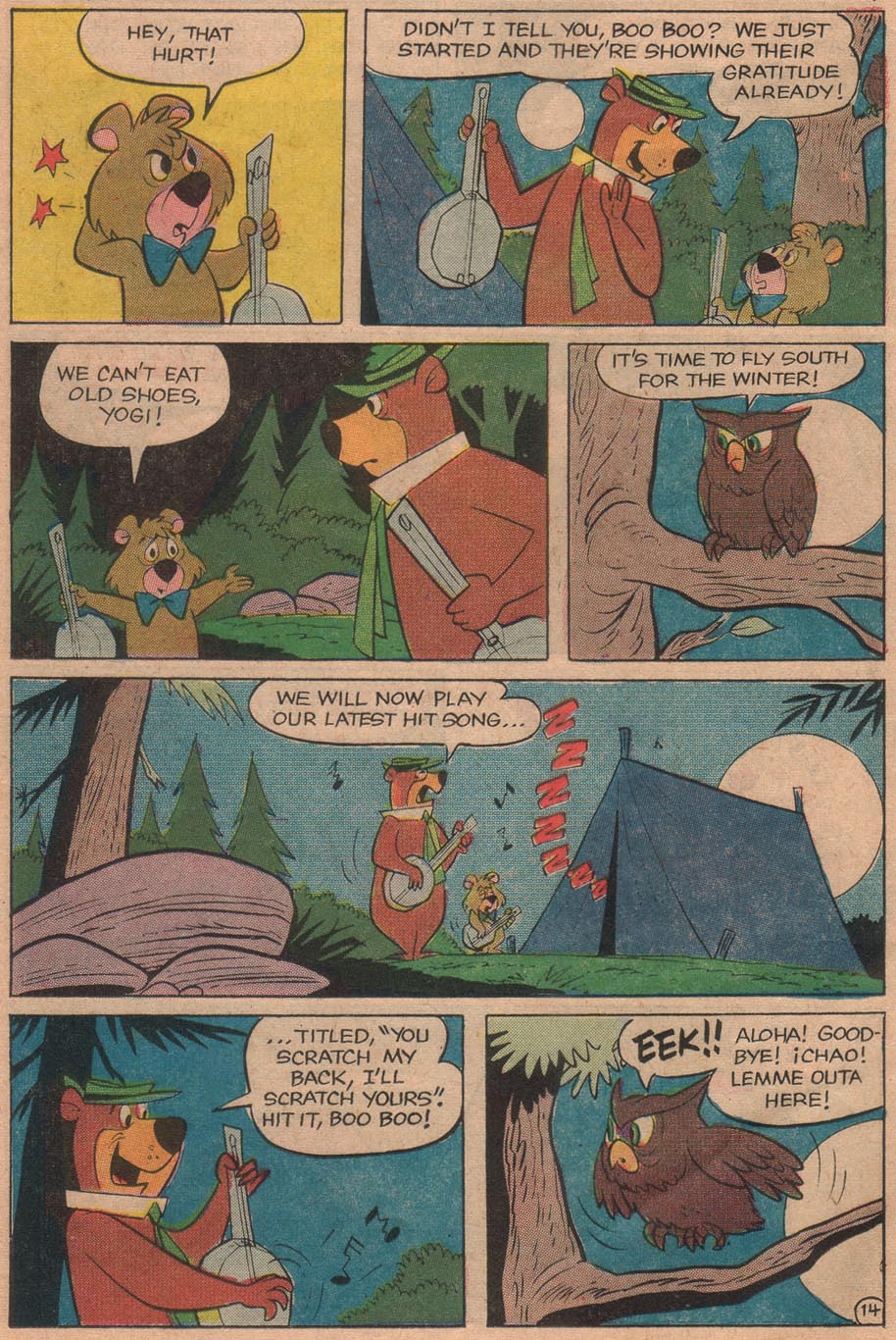 Read online Yogi Bear (1970) comic -  Issue #1 - 18
