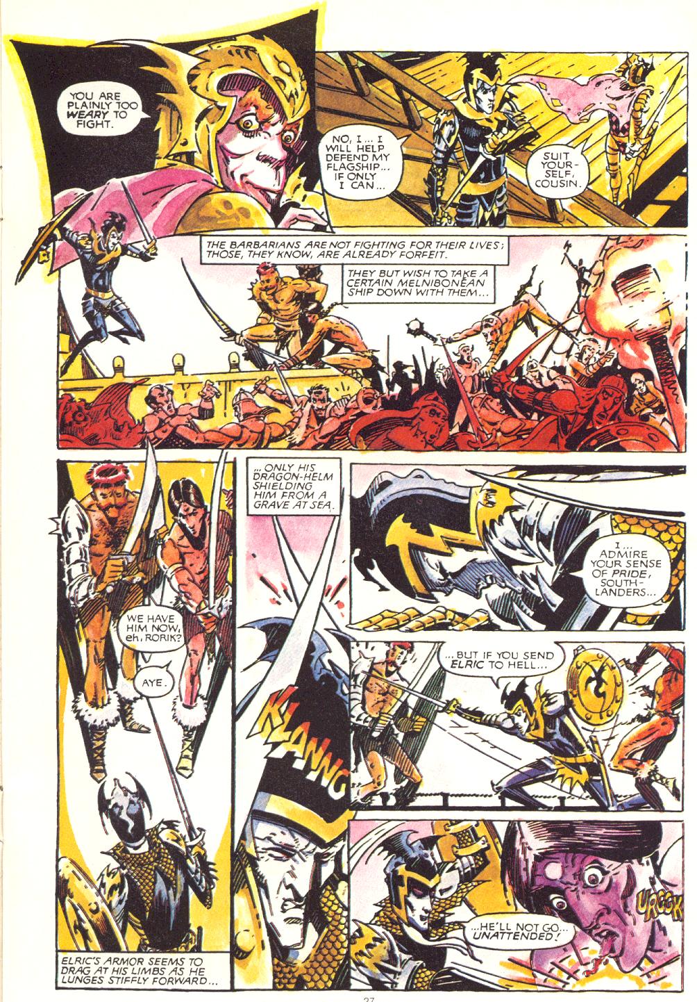 Read online Elric (1983) comic -  Issue #2 - 25