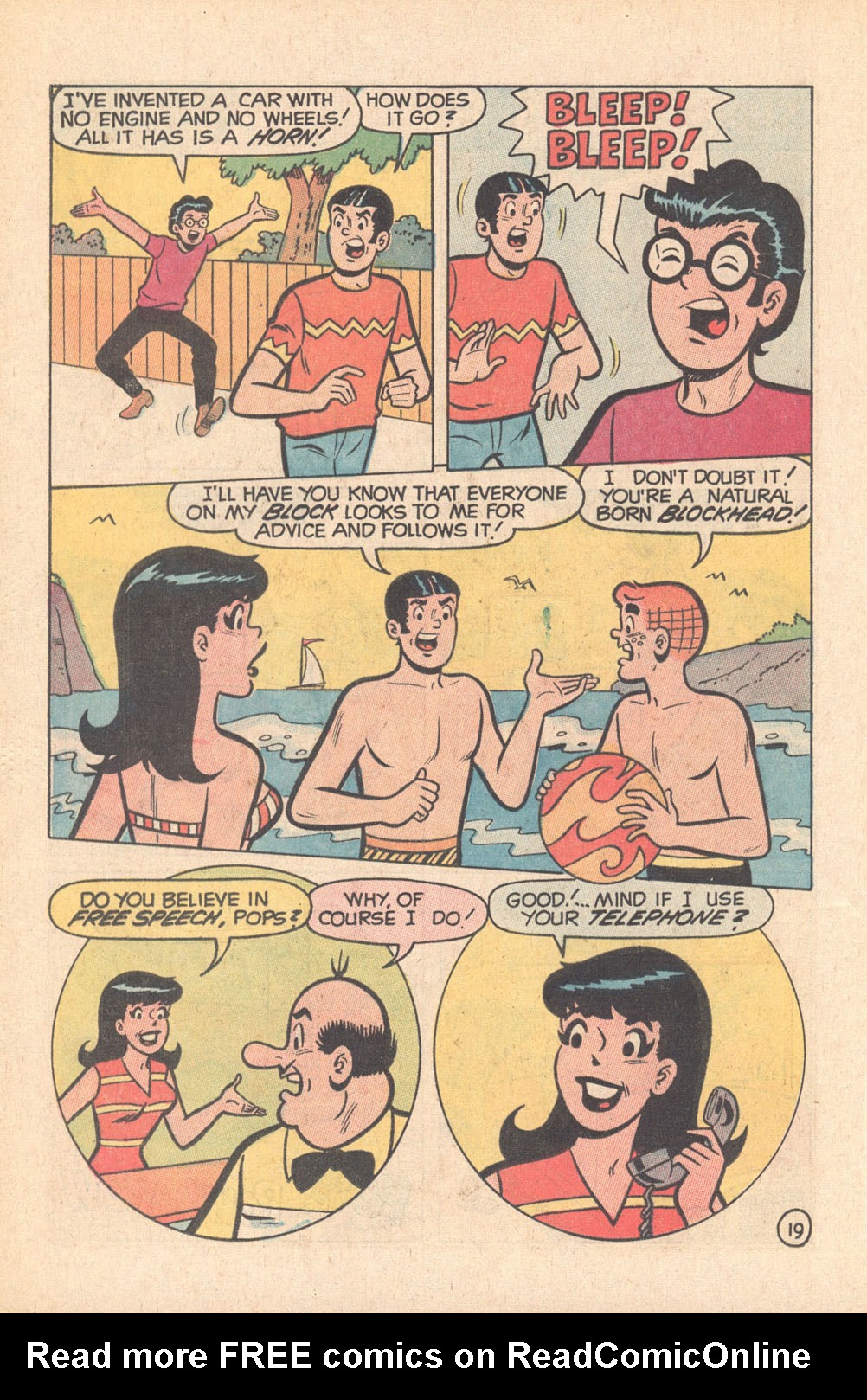 Read online Archie's TV Laugh-Out comic -  Issue #4 - 46