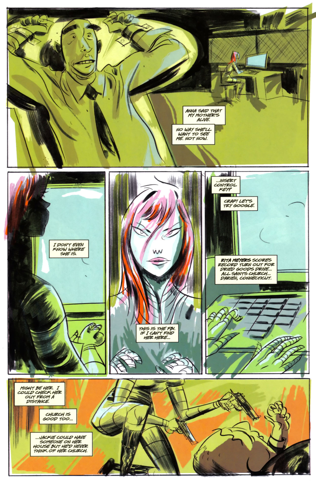 Read online Killing Girl comic -  Issue #3 - 9