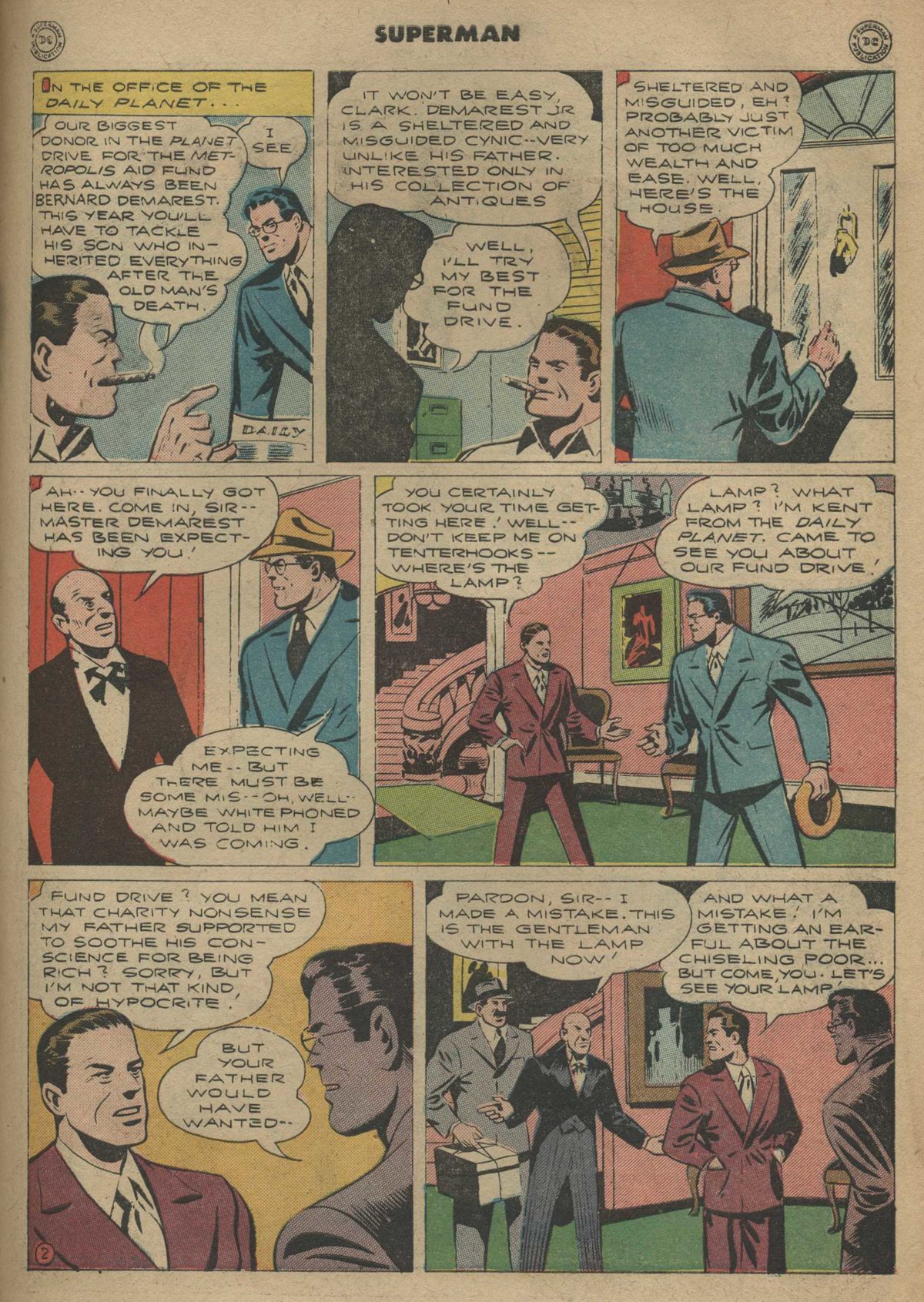 Read online Superman (1939) comic -  Issue #35 - 39