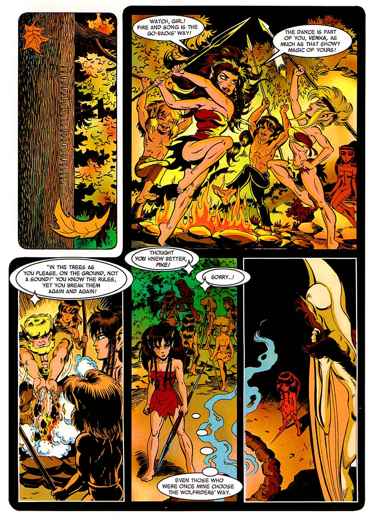 Read online ElfQuest: Kings of the Broken Wheel comic -  Issue #7 - 16