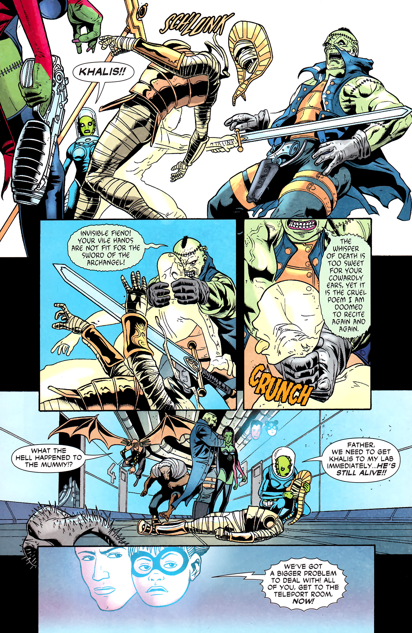 Read online Frankenstein, Agent of S.H.A.D.E. comic -  Issue #7 - 18