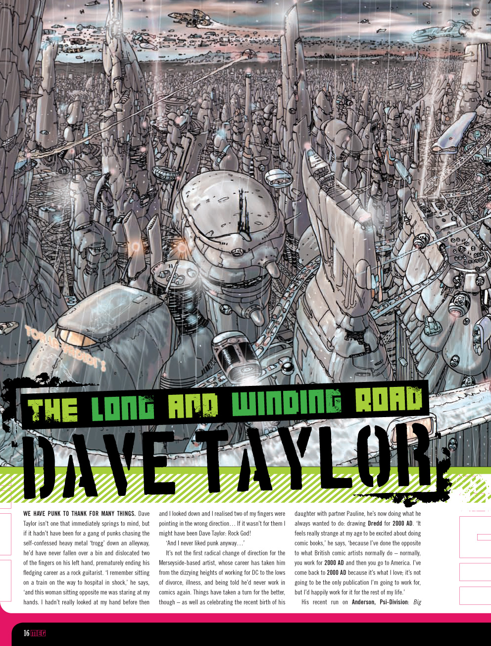 Read online Judge Dredd Megazine (Vol. 5) comic -  Issue #270 - 16