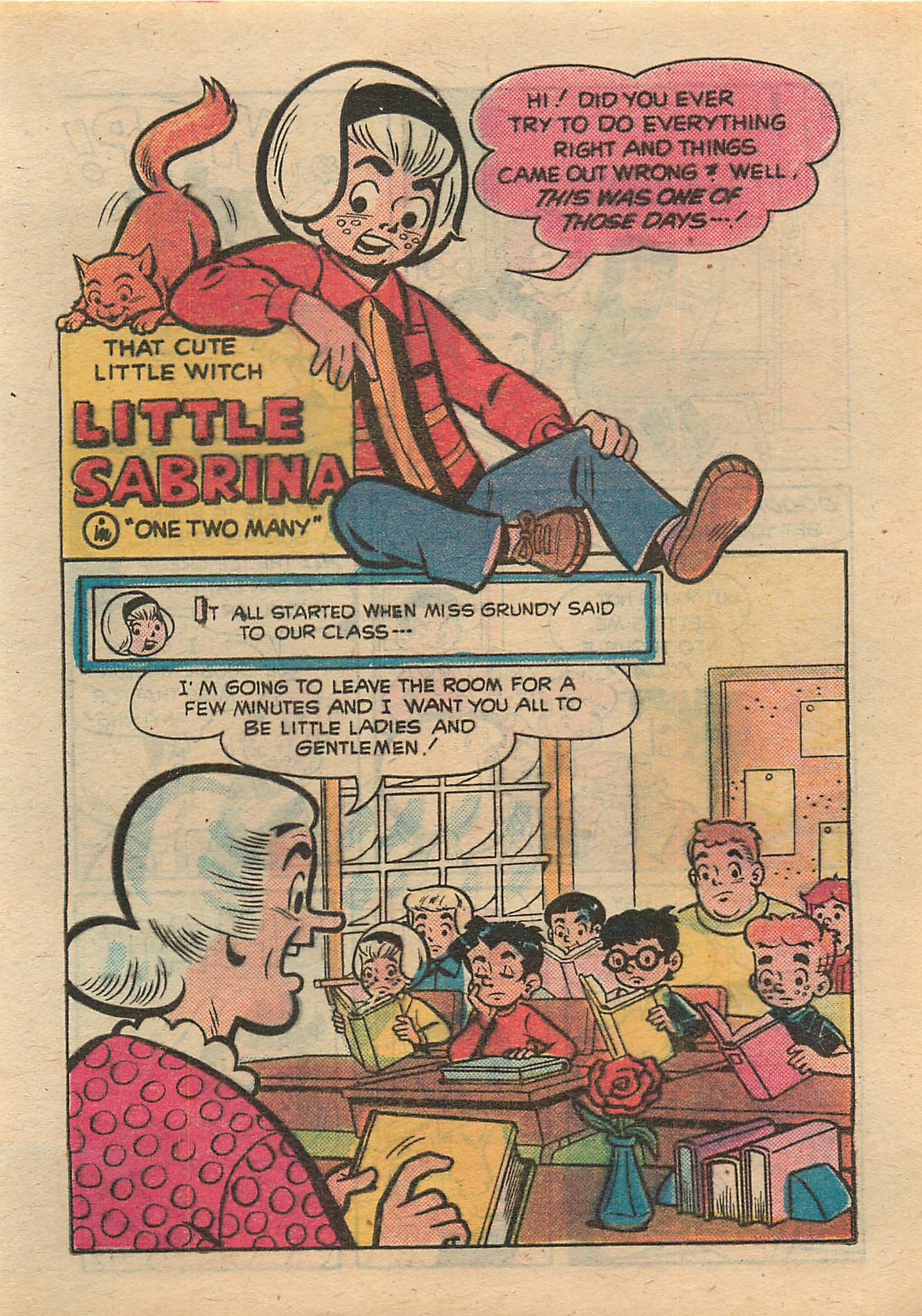 Read online Little Archie Comics Digest Magazine comic -  Issue #4 - 37