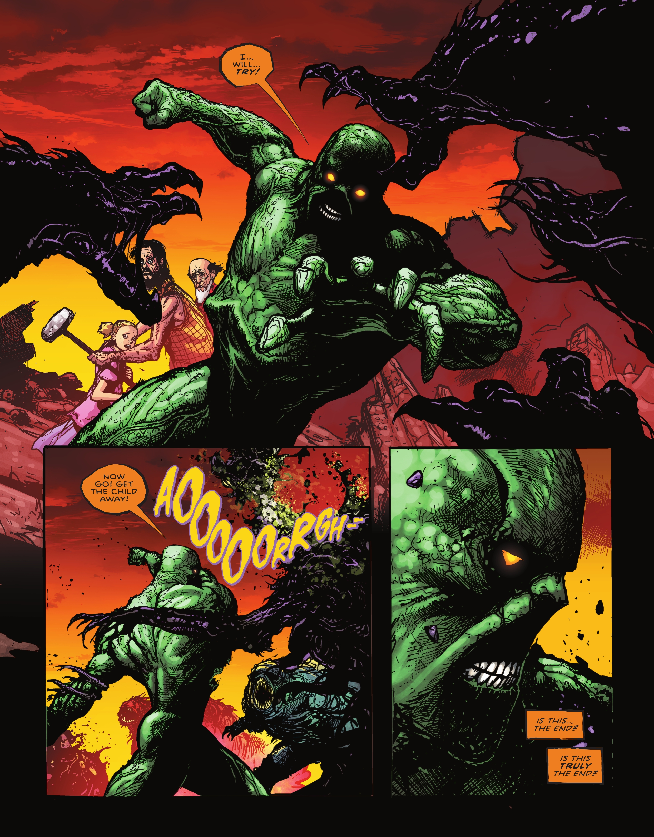 Read online Swamp Thing: Green Hell comic -  Issue #2 - 37