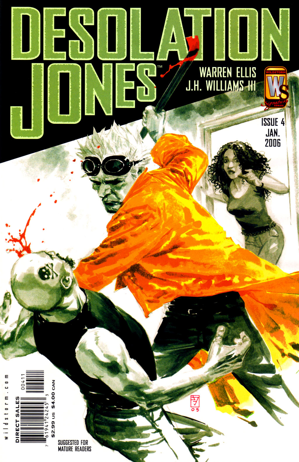 Read online Desolation Jones comic -  Issue #4 - 1